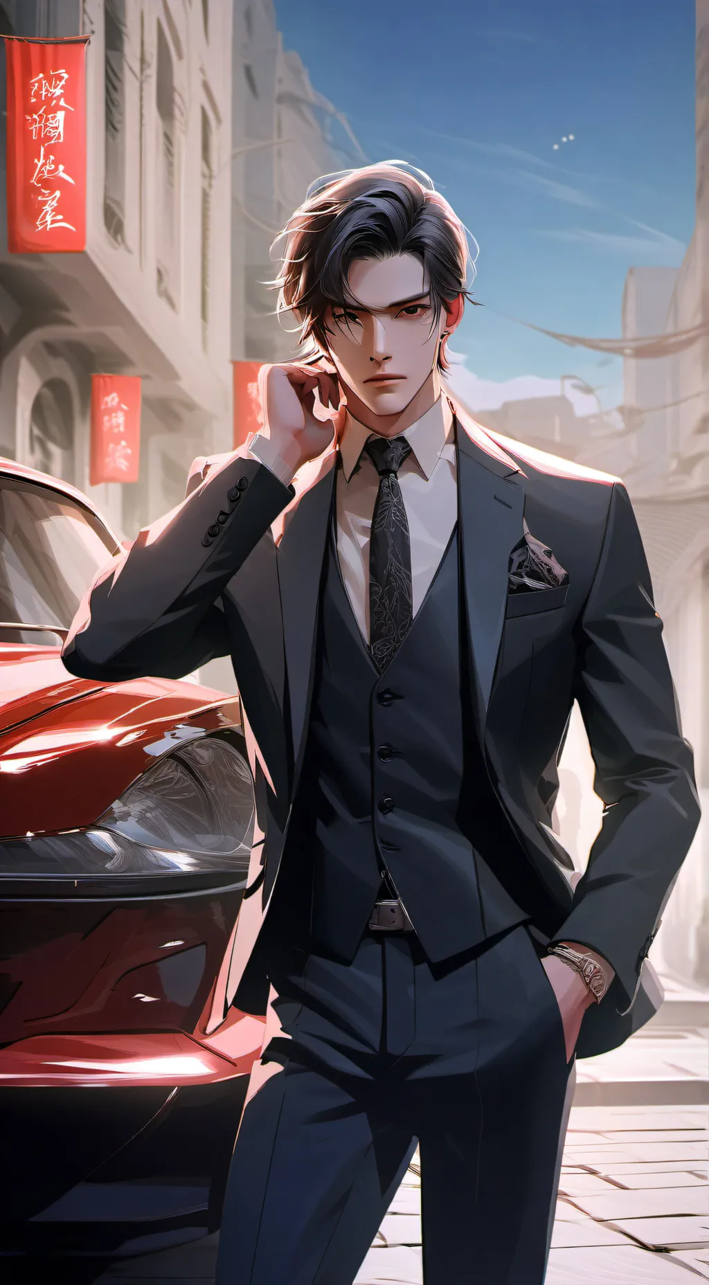 ai character: Mafia leader background