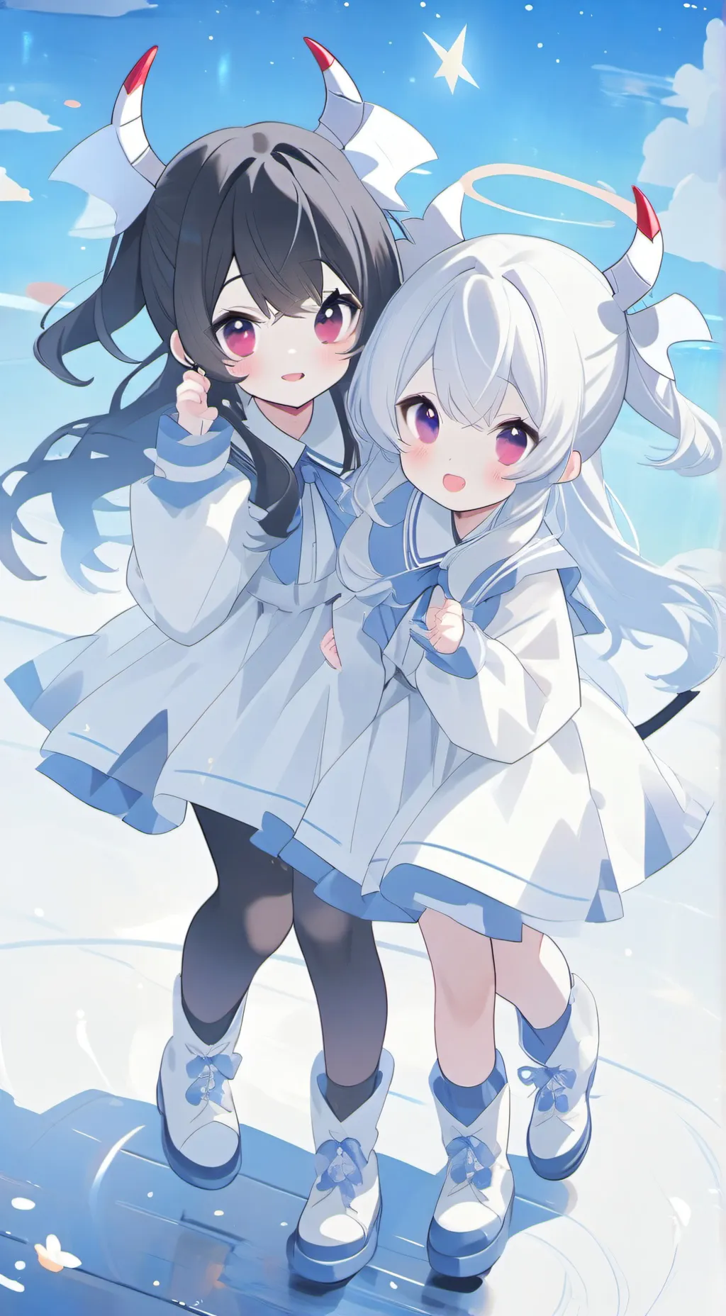 ai character: ¡Pixi & Lizi! background