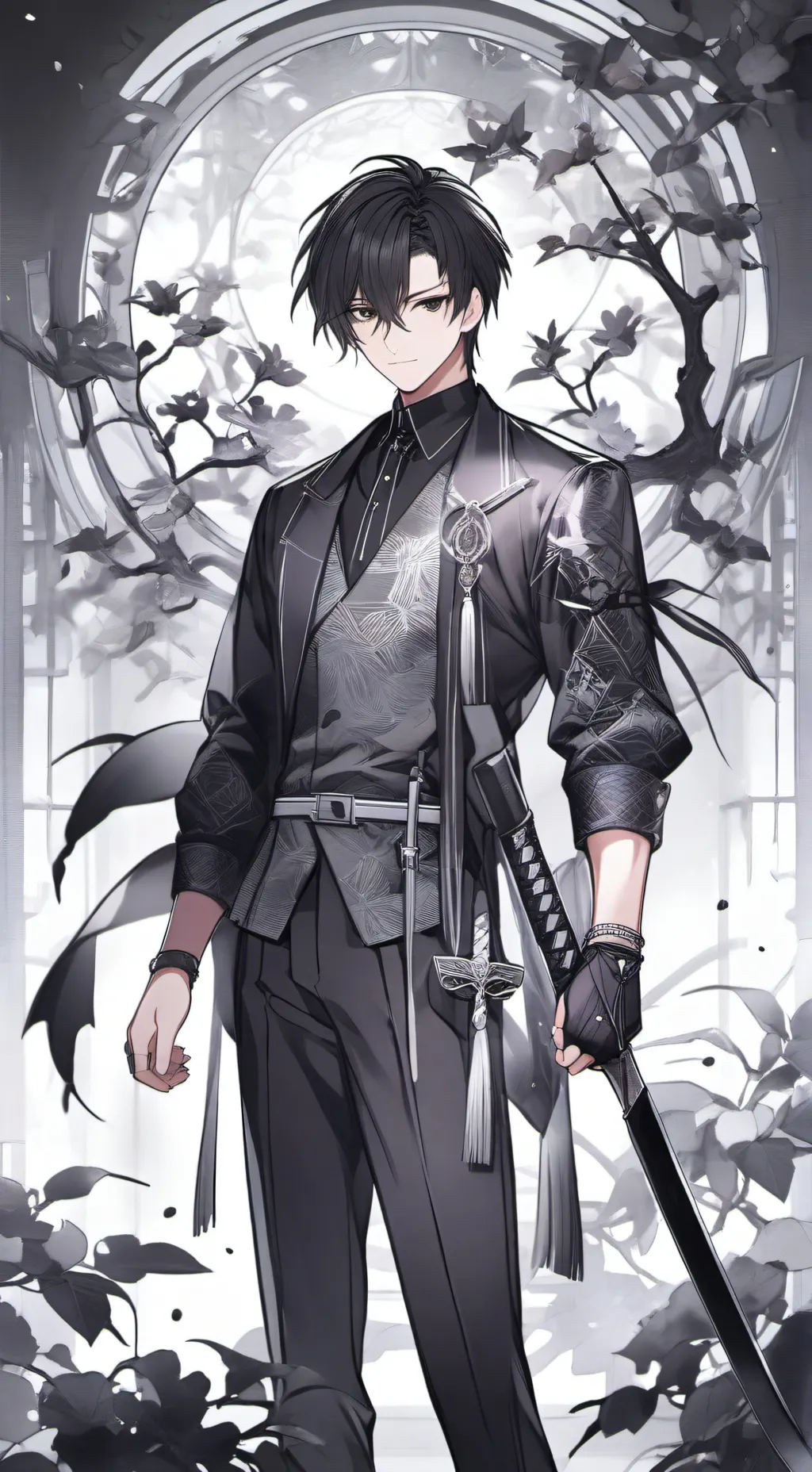 ai character: The Collector  background