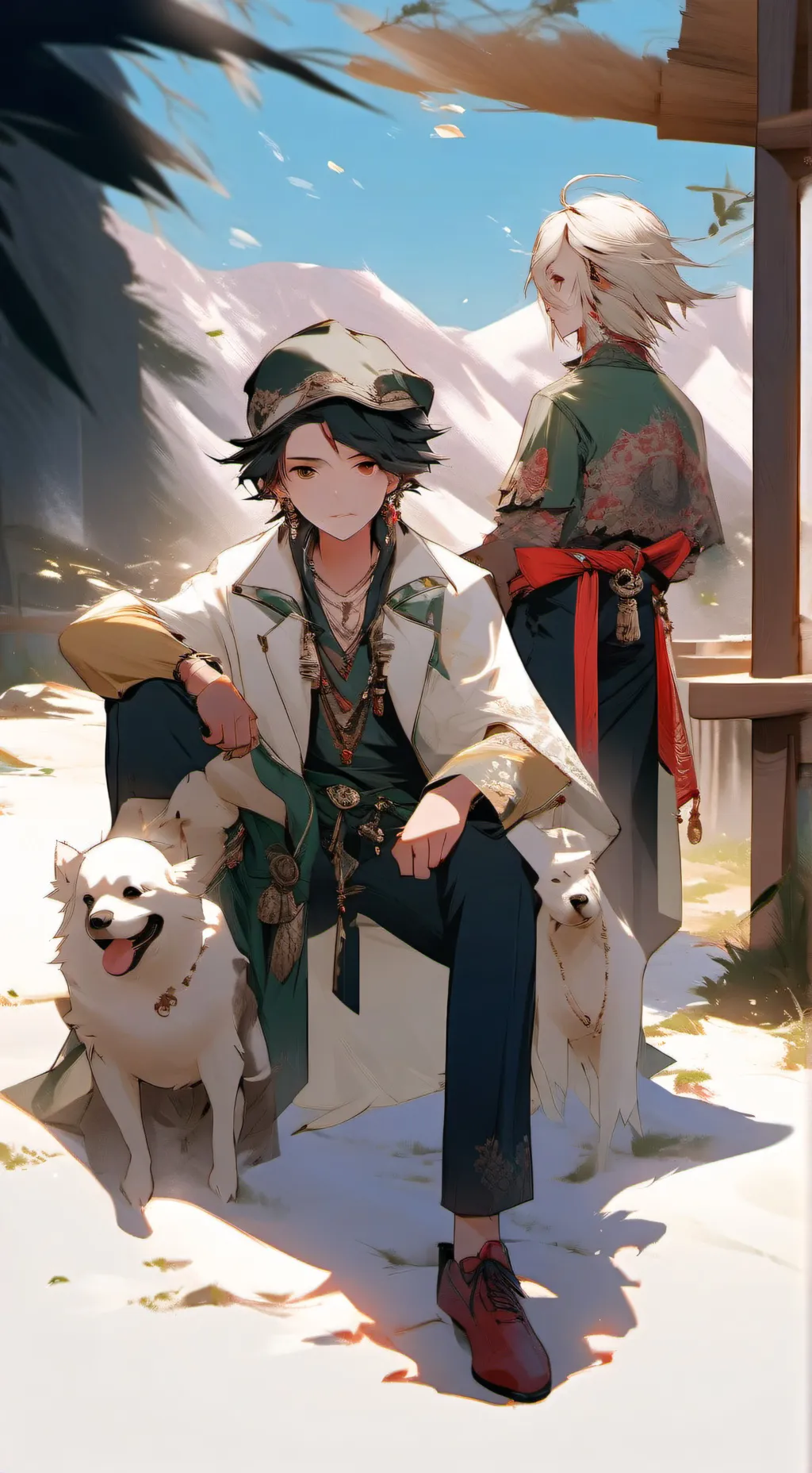 ai character: show de jhon doe background