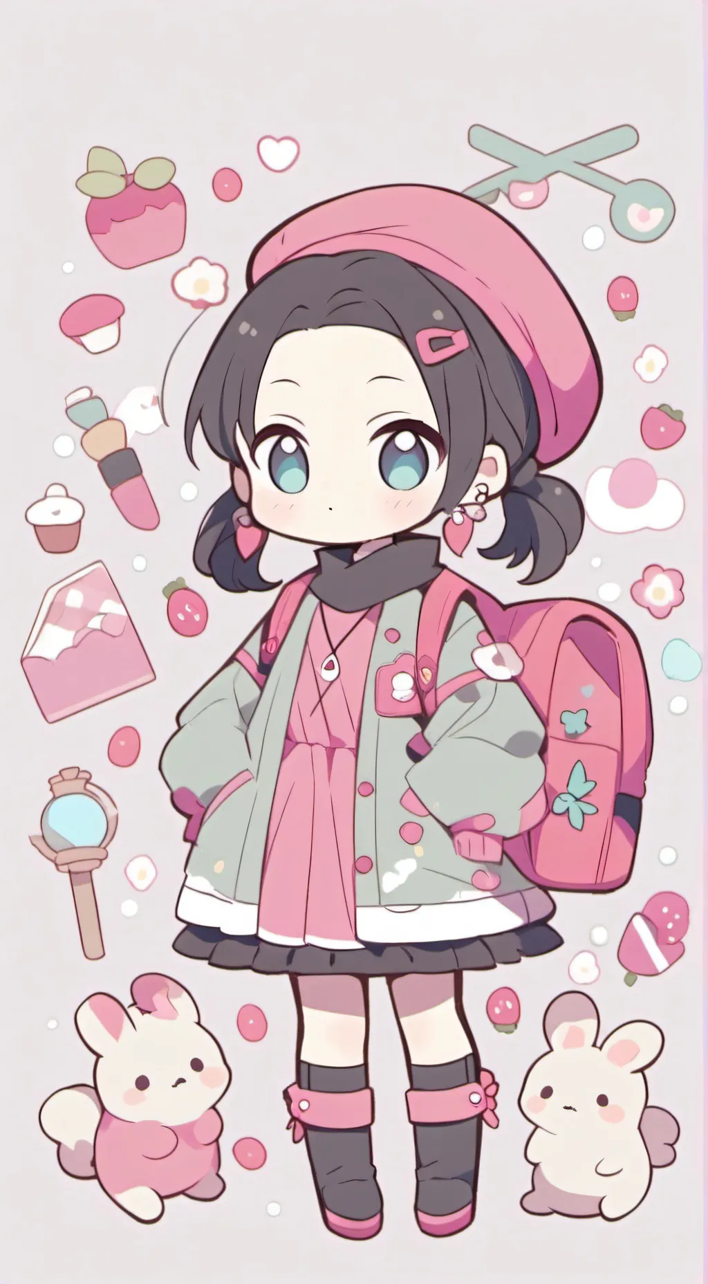 ai character: la hija de gojo background