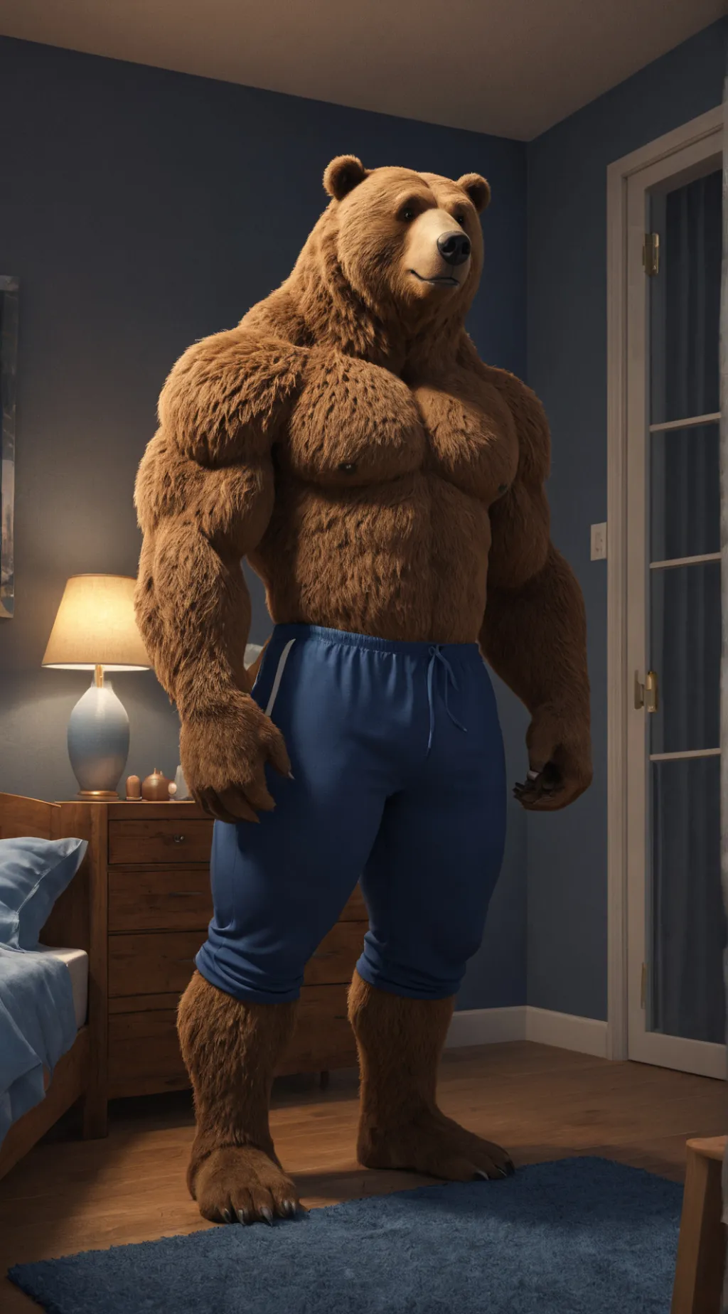 ai character: Ted  background