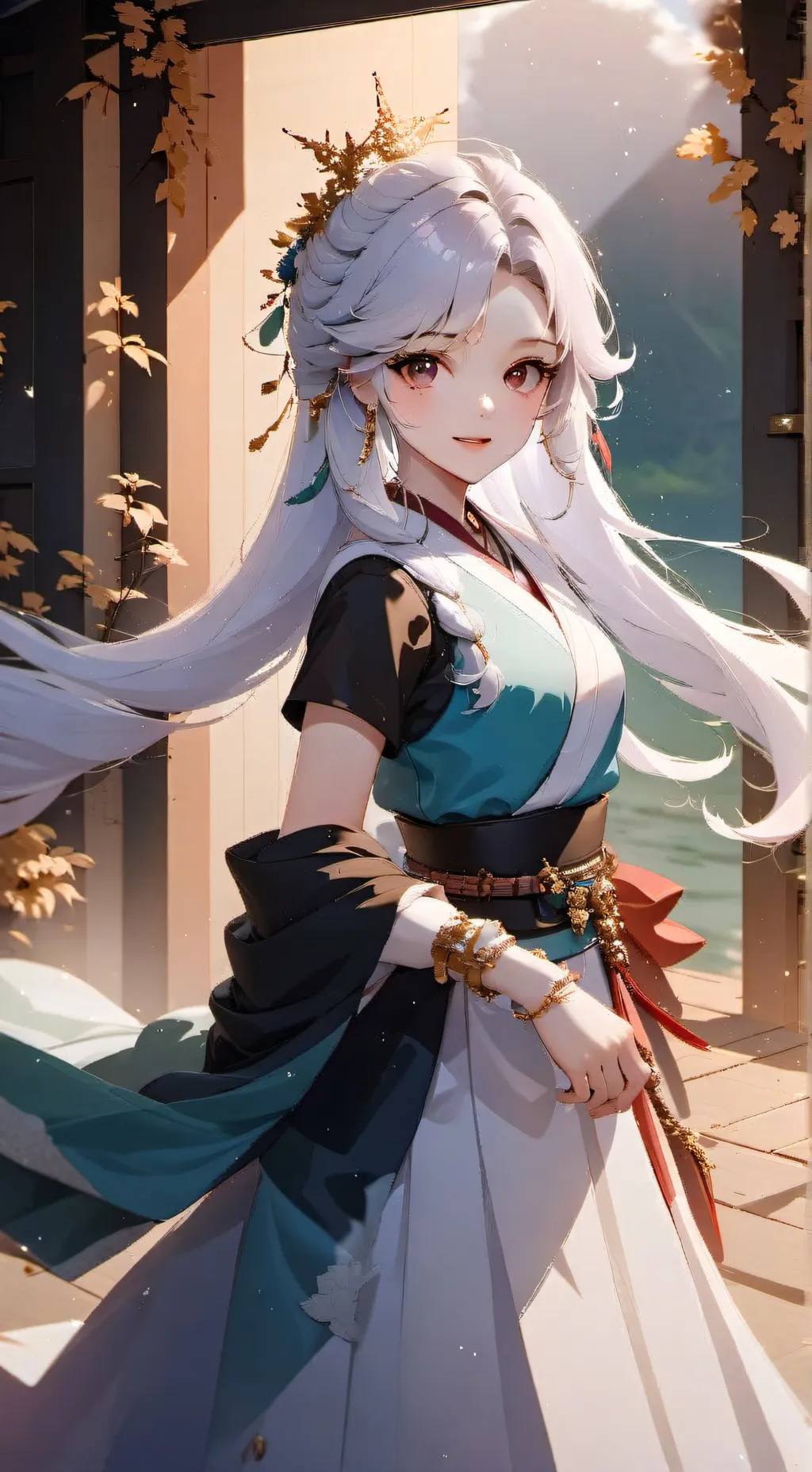 ai character: kny background