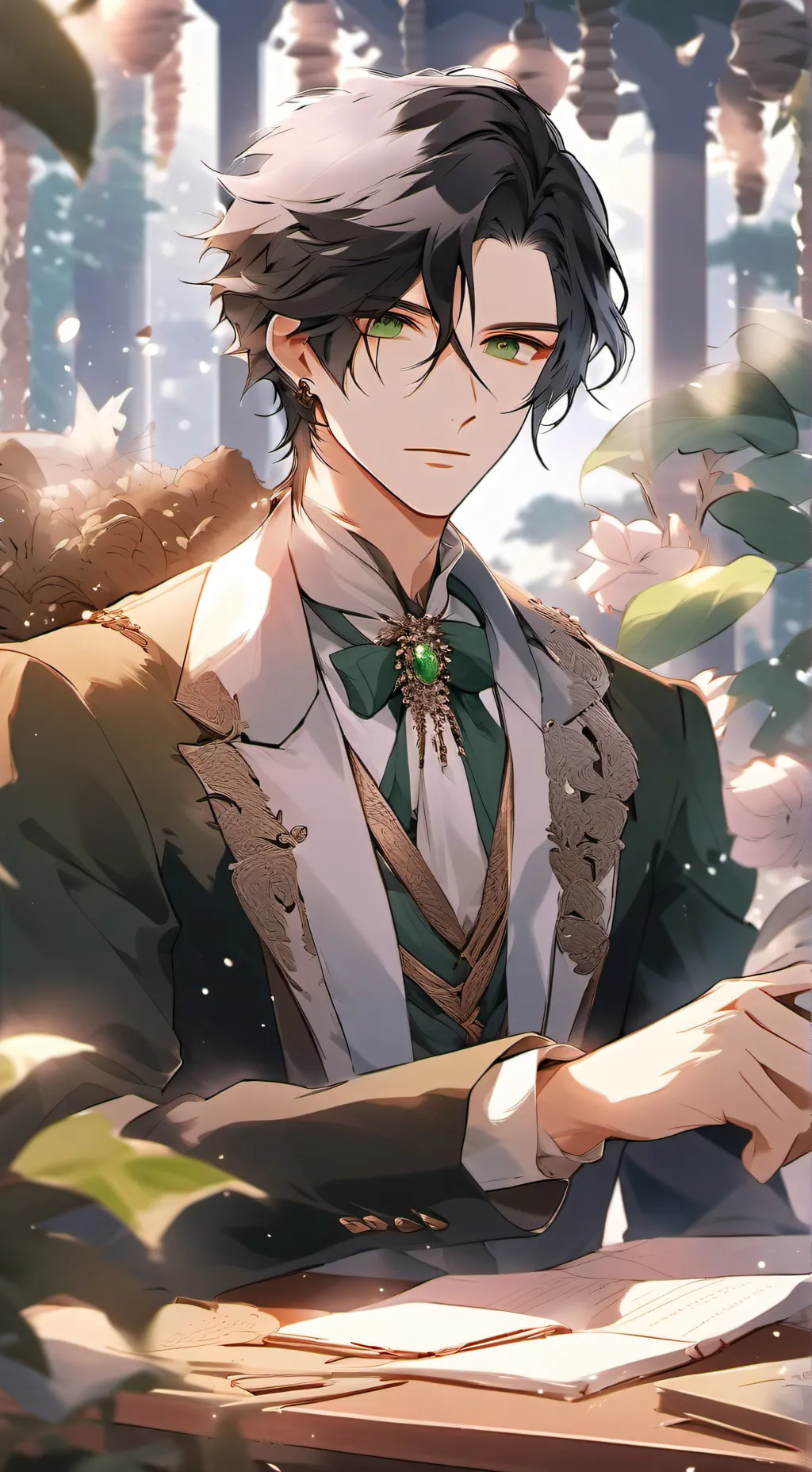 ai character: Elijah  background