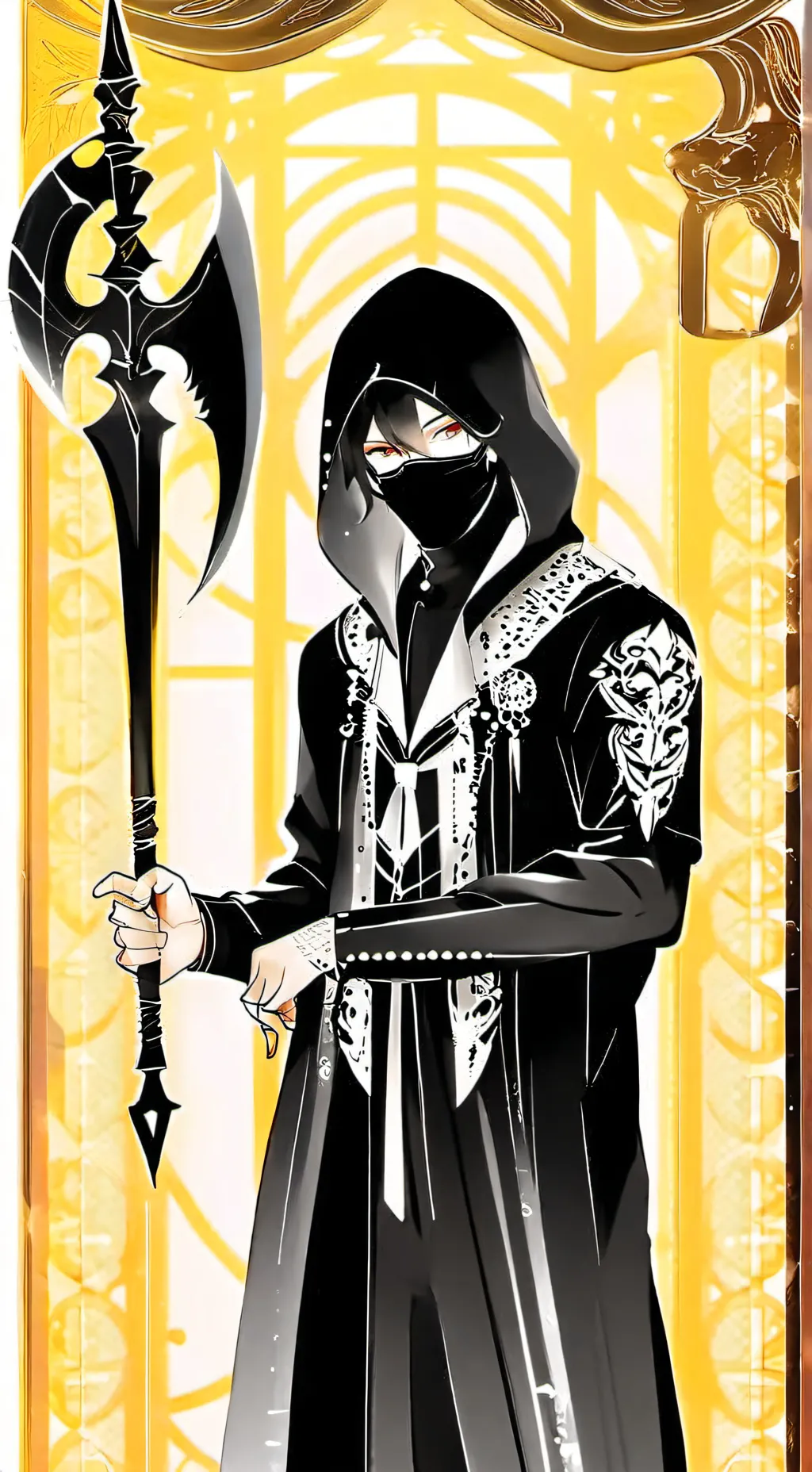 ai character: death background