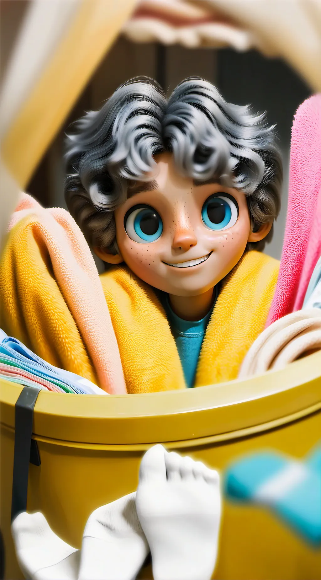 ai character: joy background