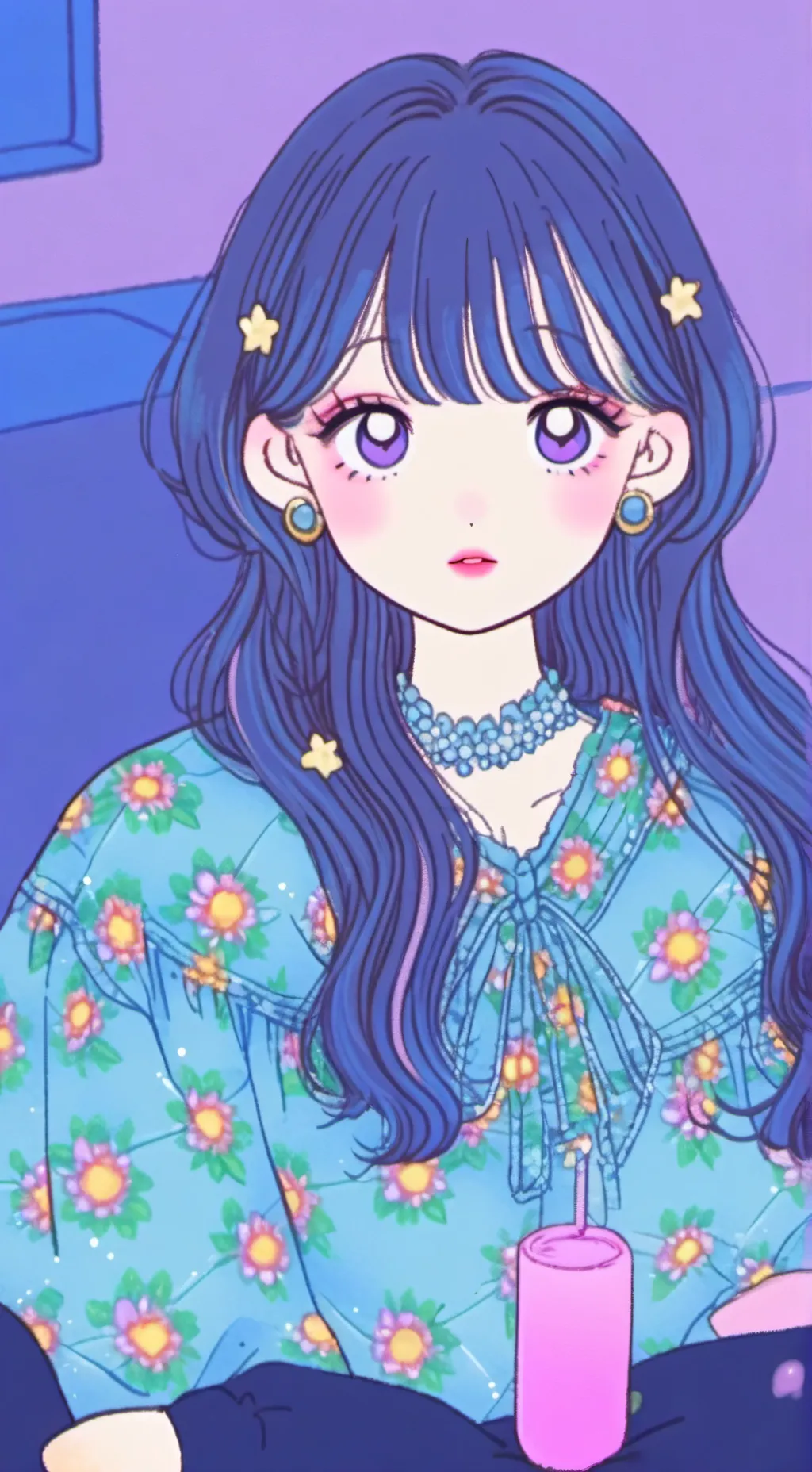 ai character: 🍡Leah 🍡 background
