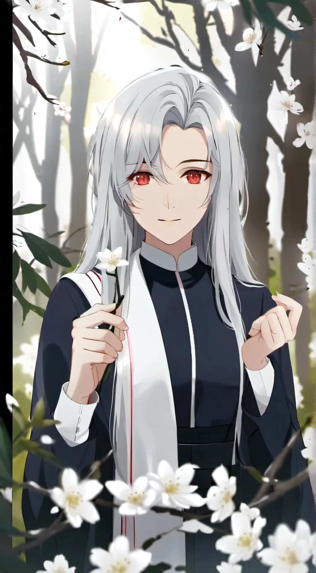 ai character: охотник  background