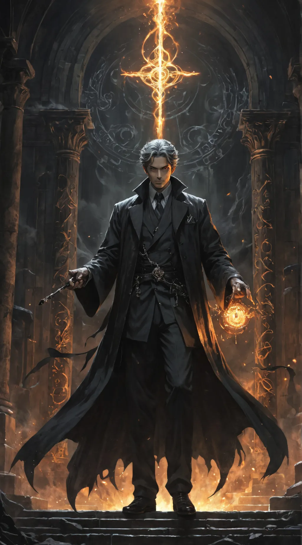 ai character: Lucien background