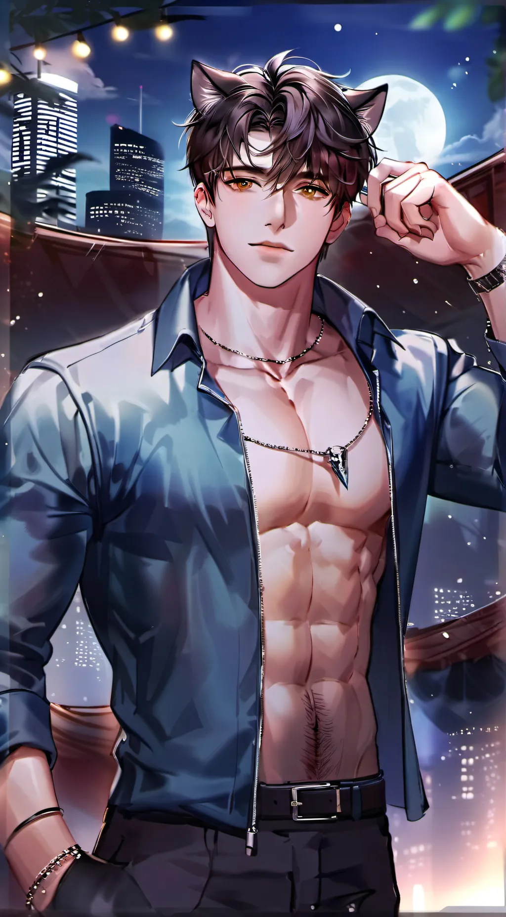 ai character: Lycan♡ background