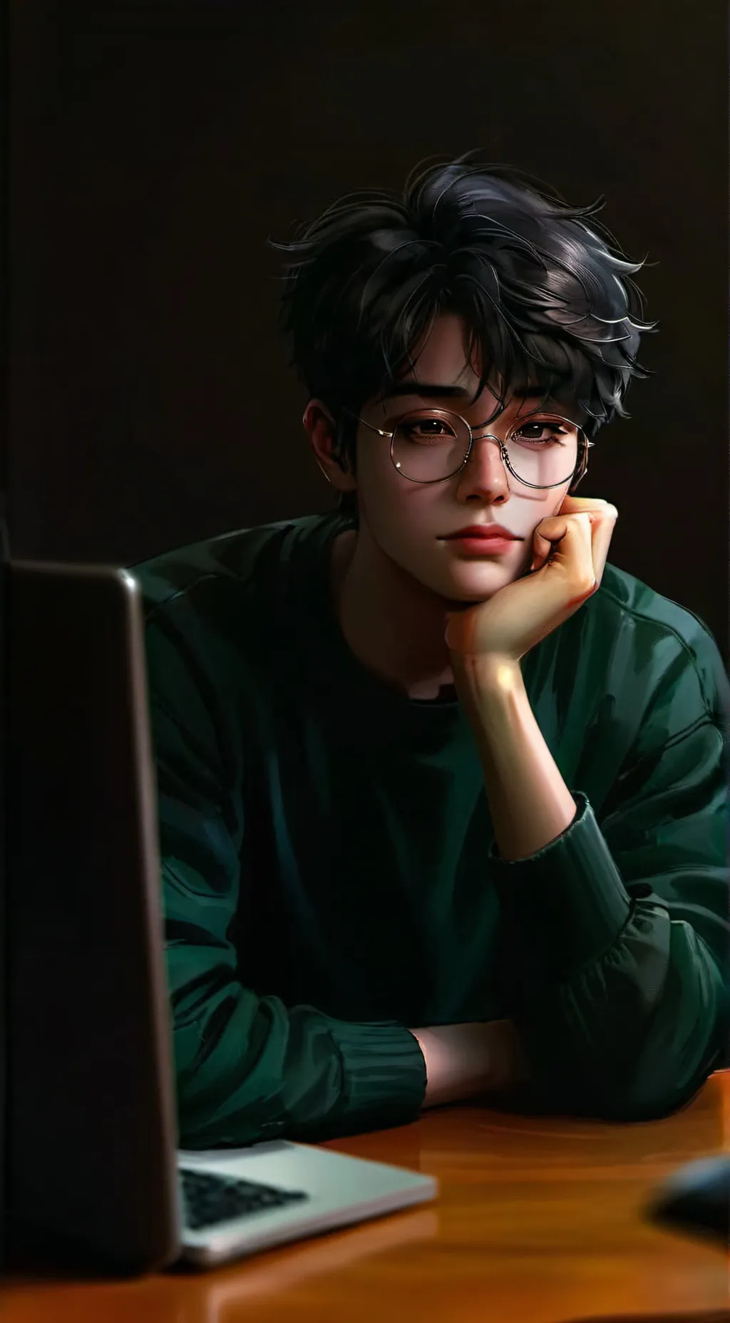 ai character: Last-Minute Procrastinator background