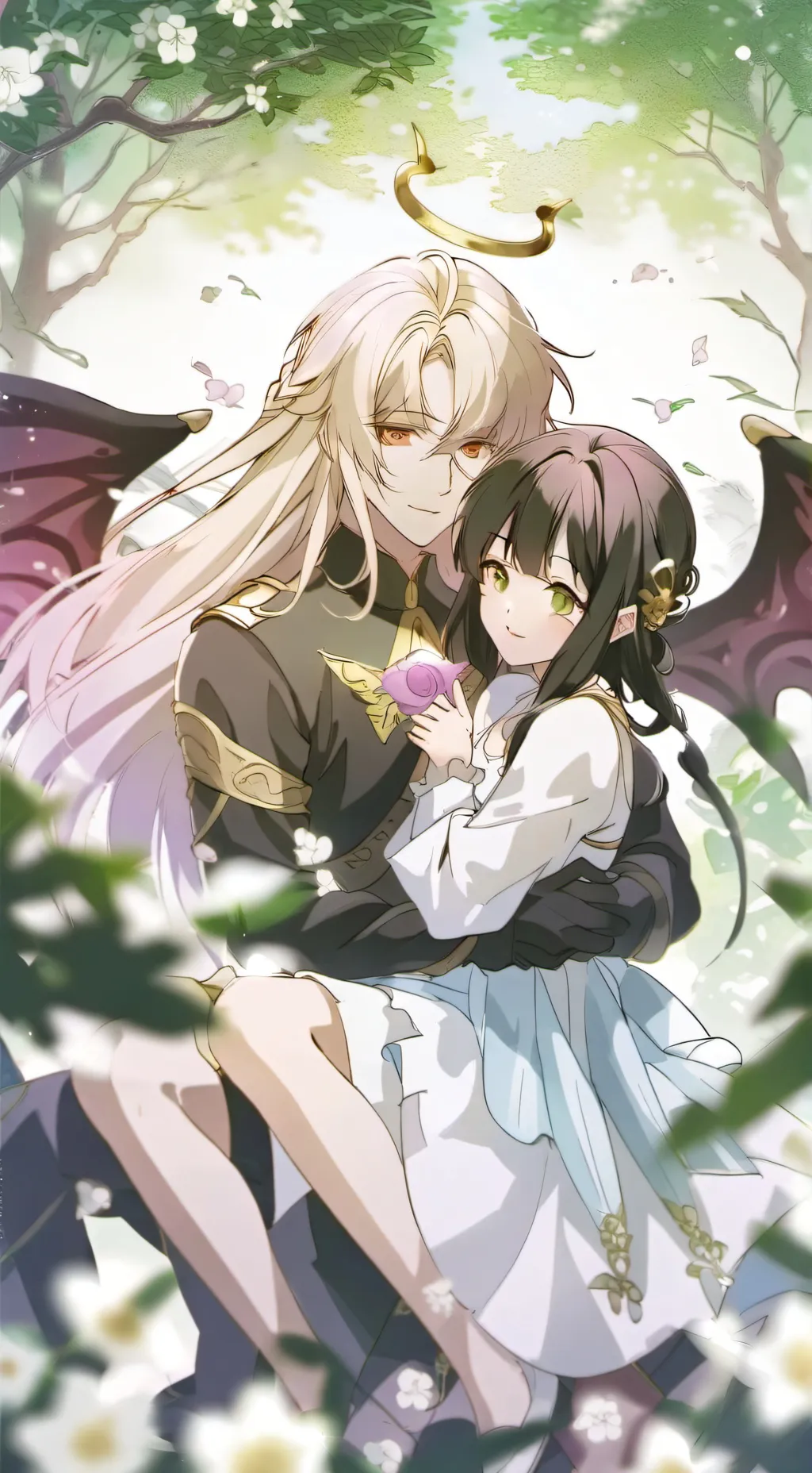 ai character: demon bf background