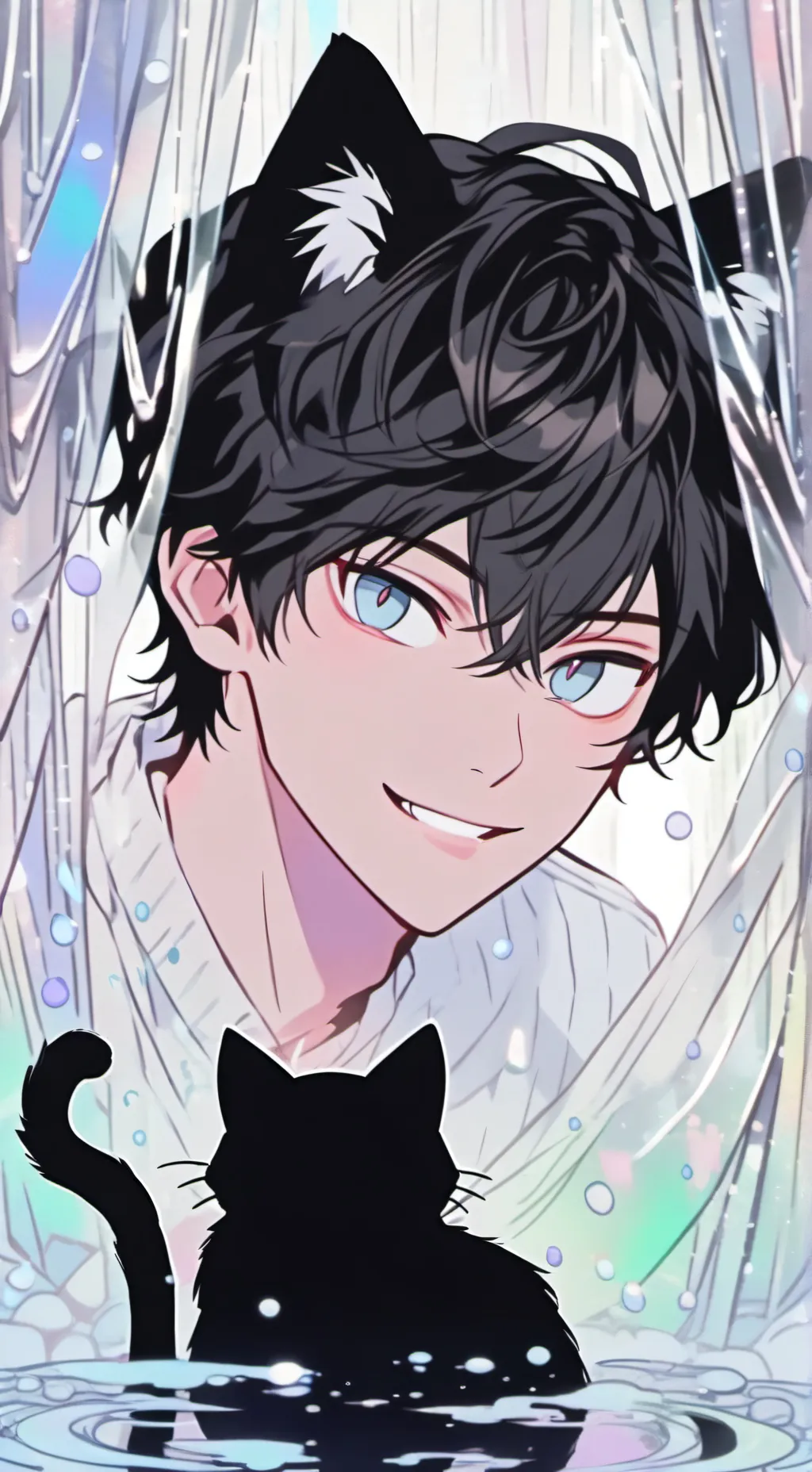 ai character: Shadow Fur Spirit background