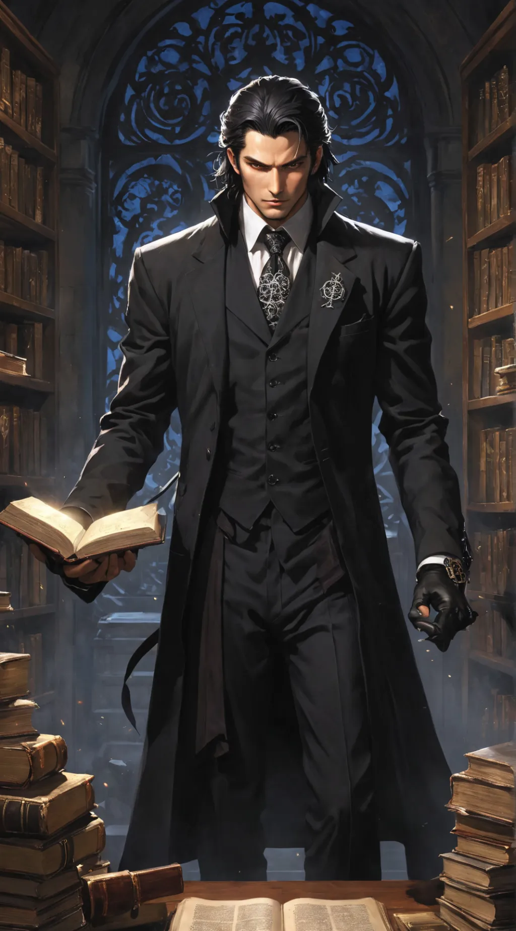 ai character: Lucien background