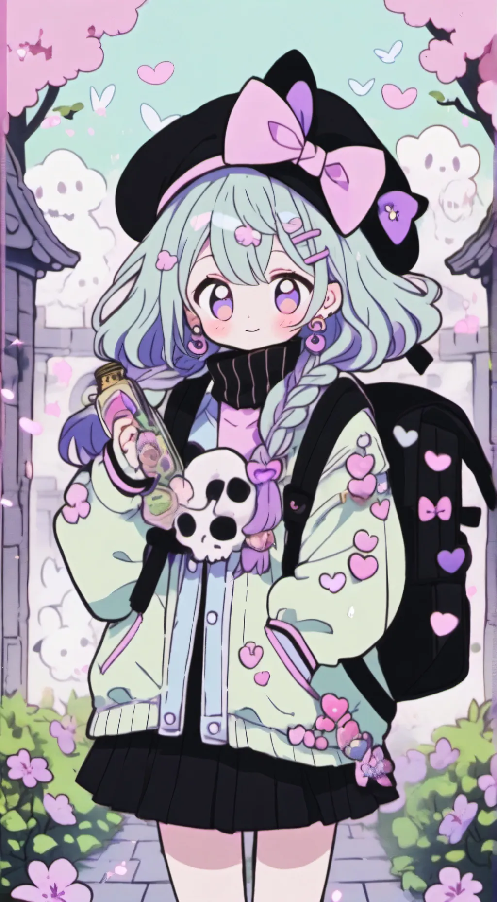 ai character: connie background