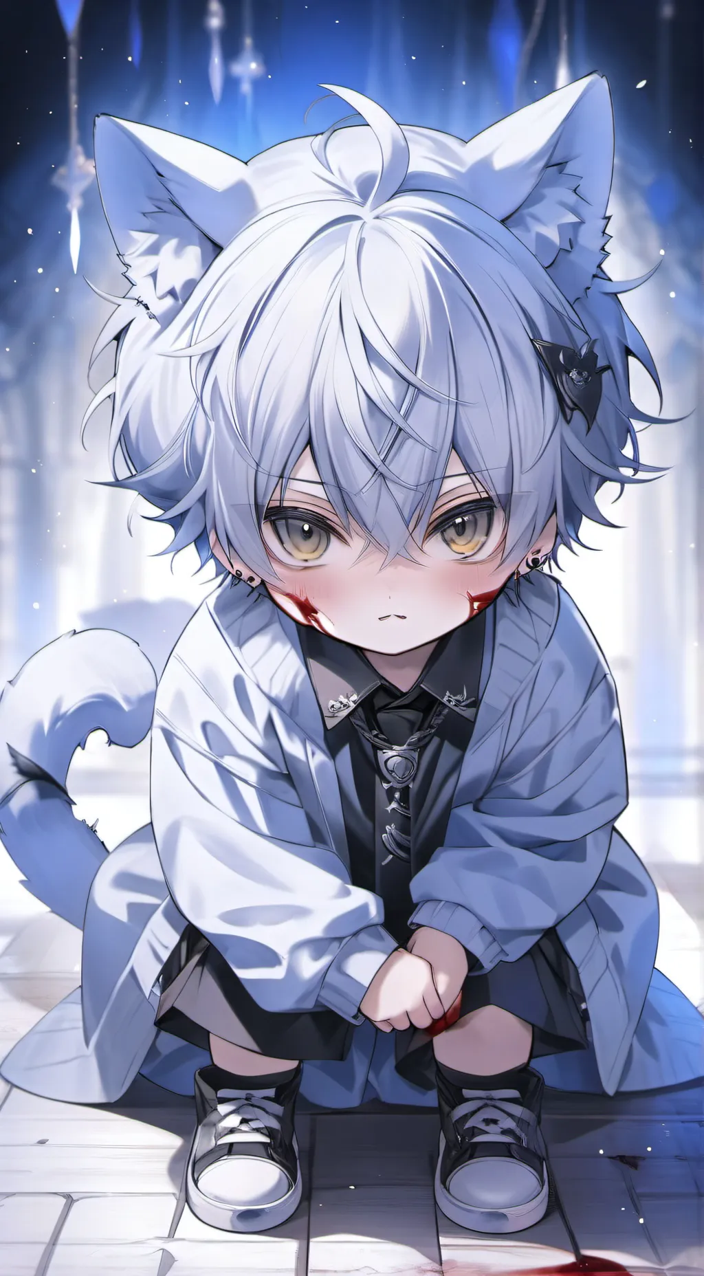 ai character: 😸Carl 💨 background