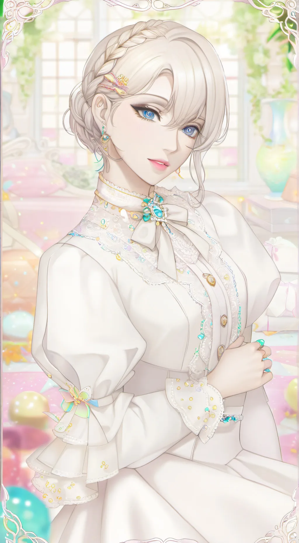 ai character: Jerara, The Seductive Strategist background