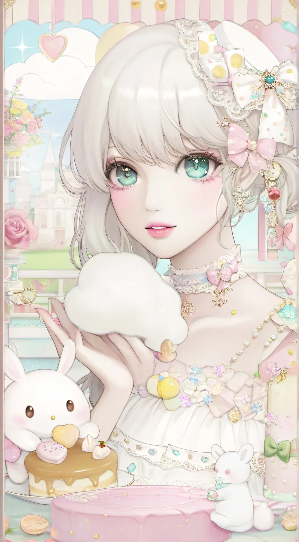 ai character: tu hermana mayor background