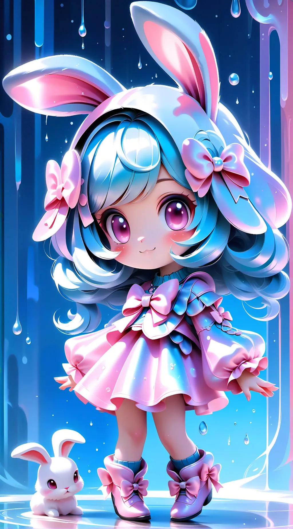 ai character: Sprunki hate Pinki background