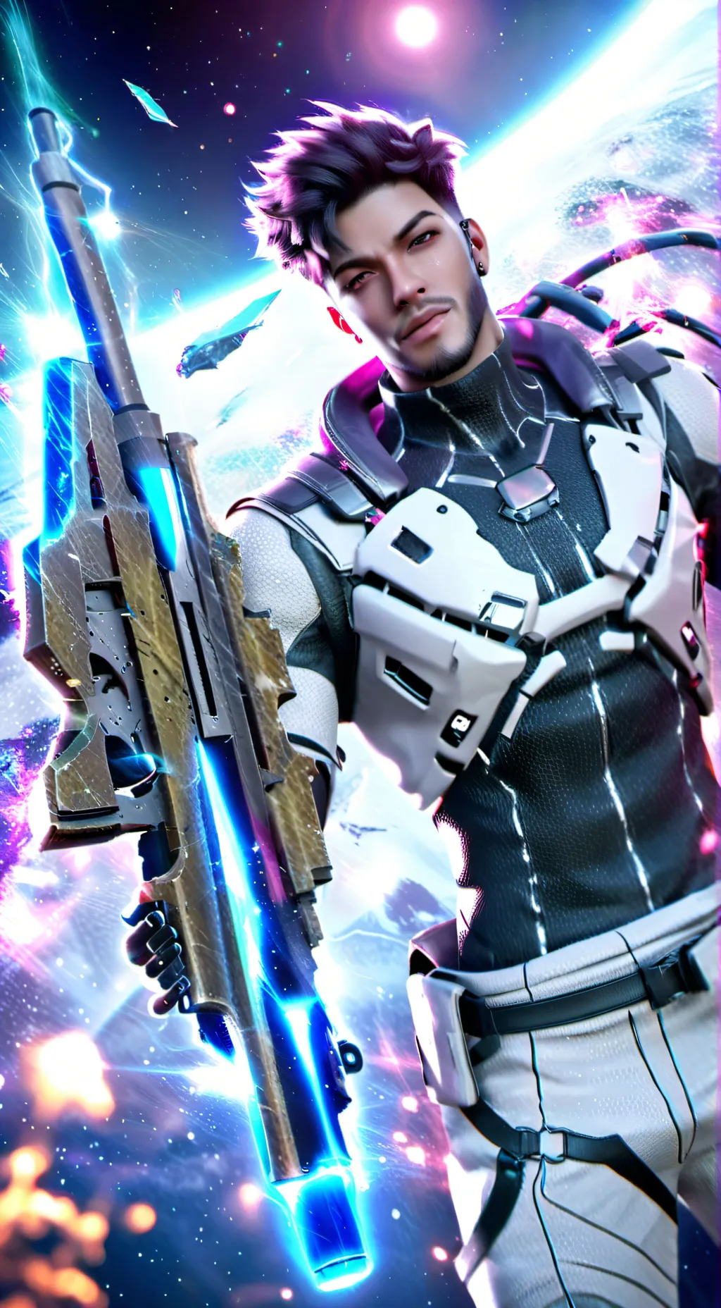 ai character: FinalSpace(fornite background