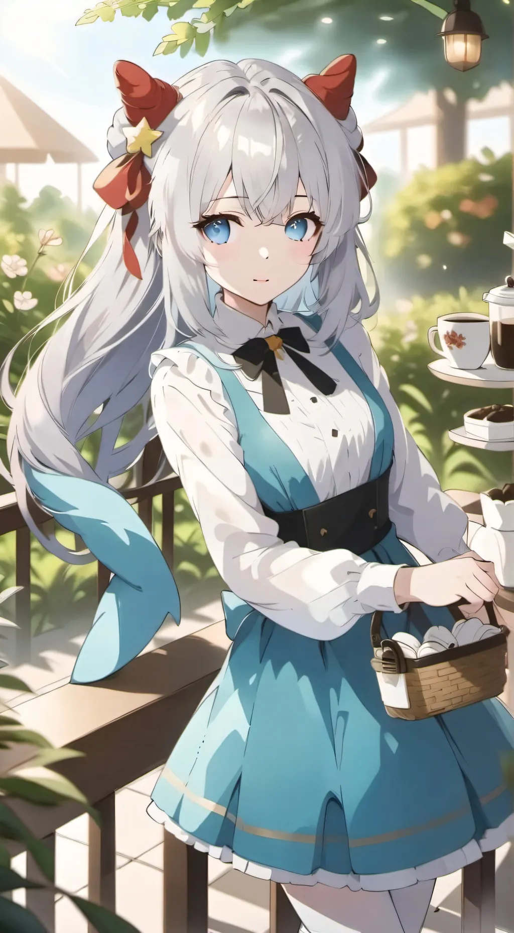 ai character: Azure  background
