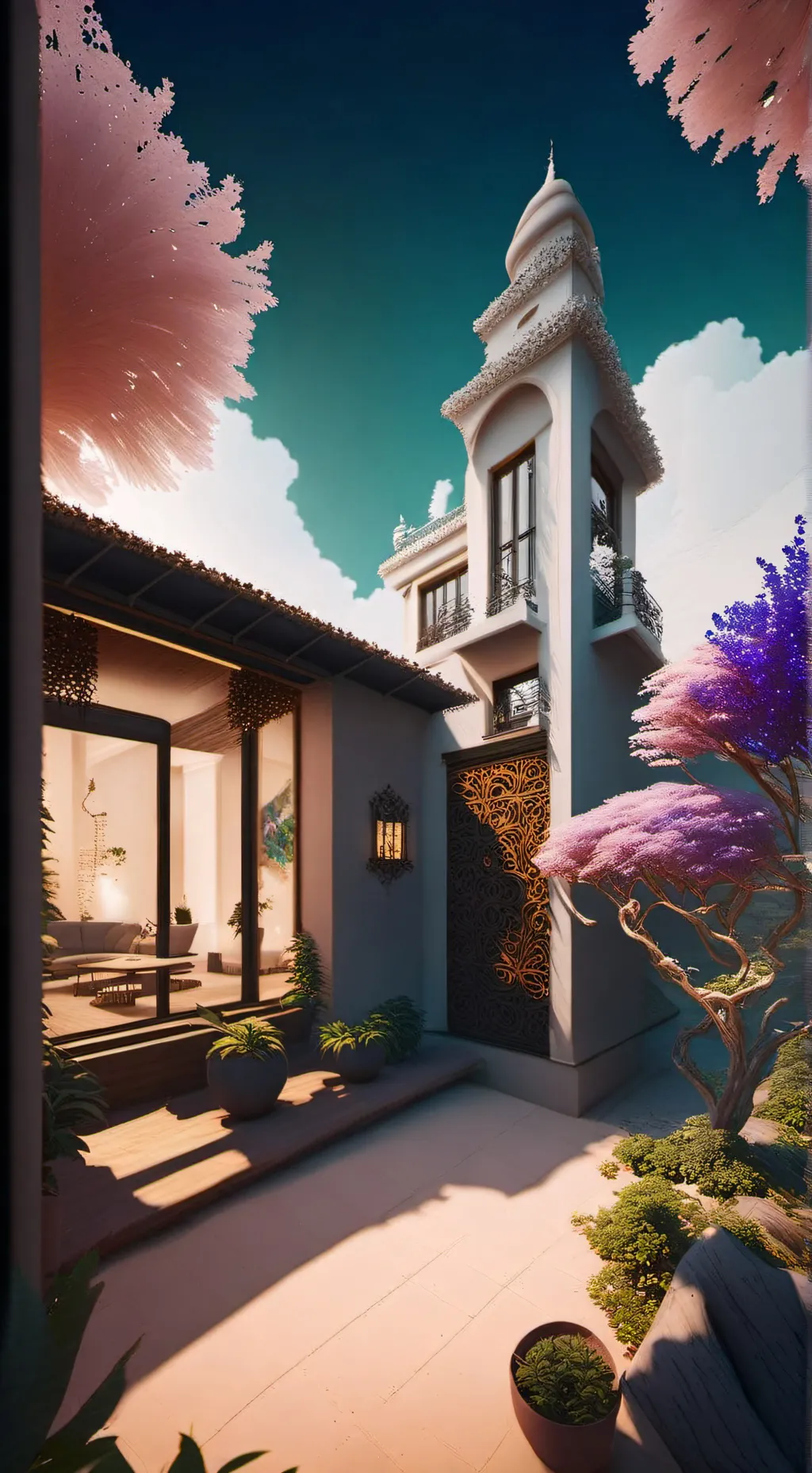 ai character: La casa Sekai  background