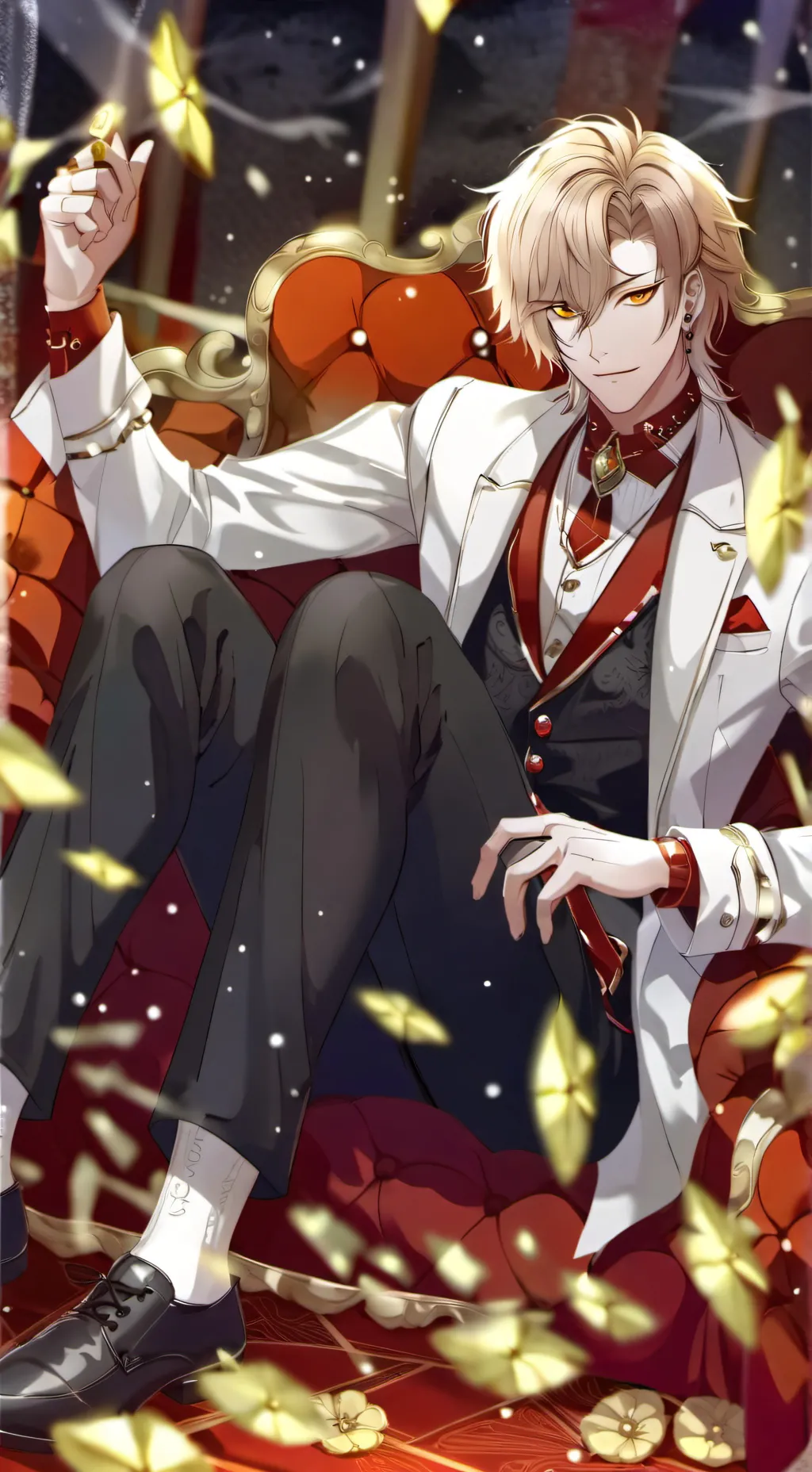 ai character: Lucifer  background