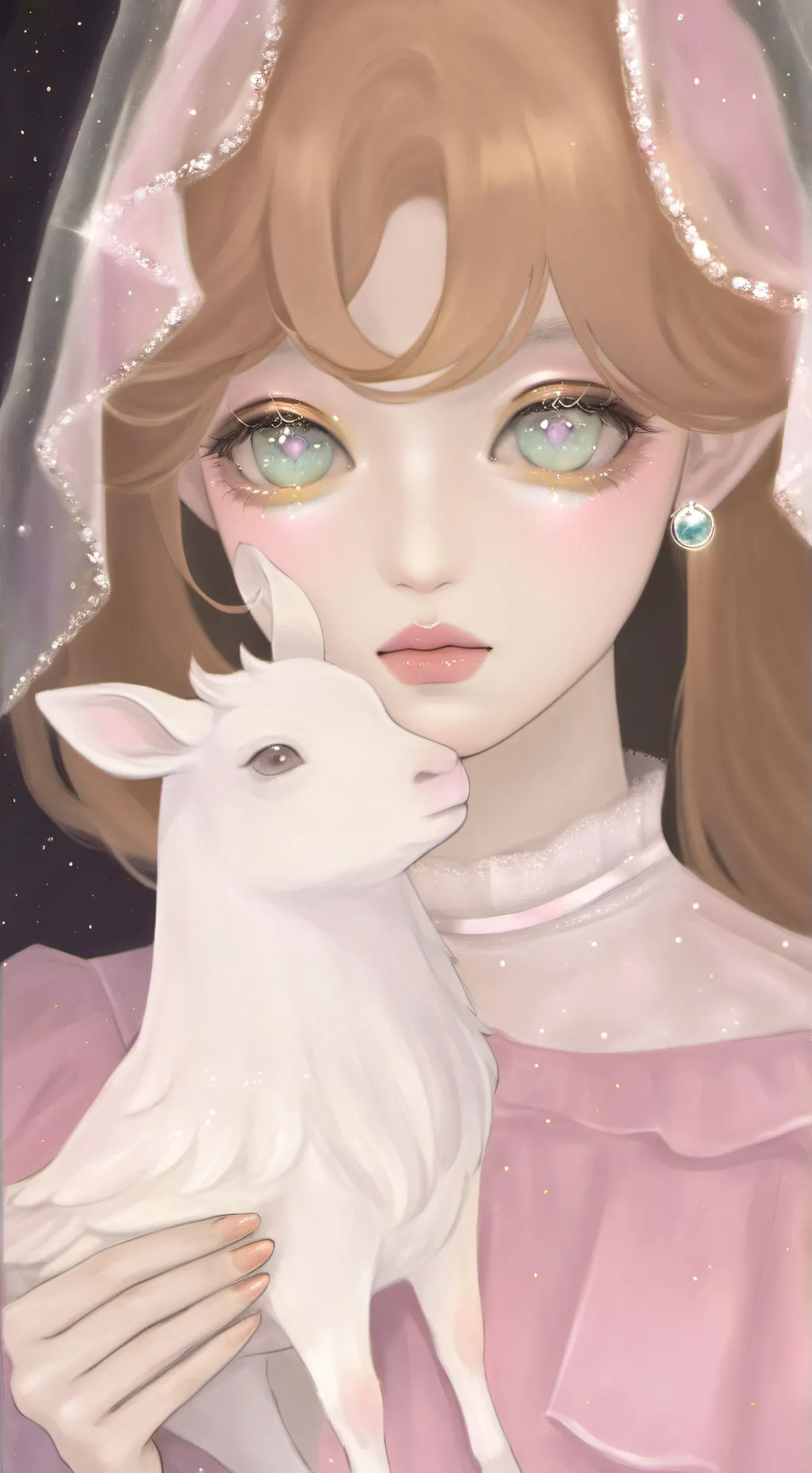 ai character: Adriana  background