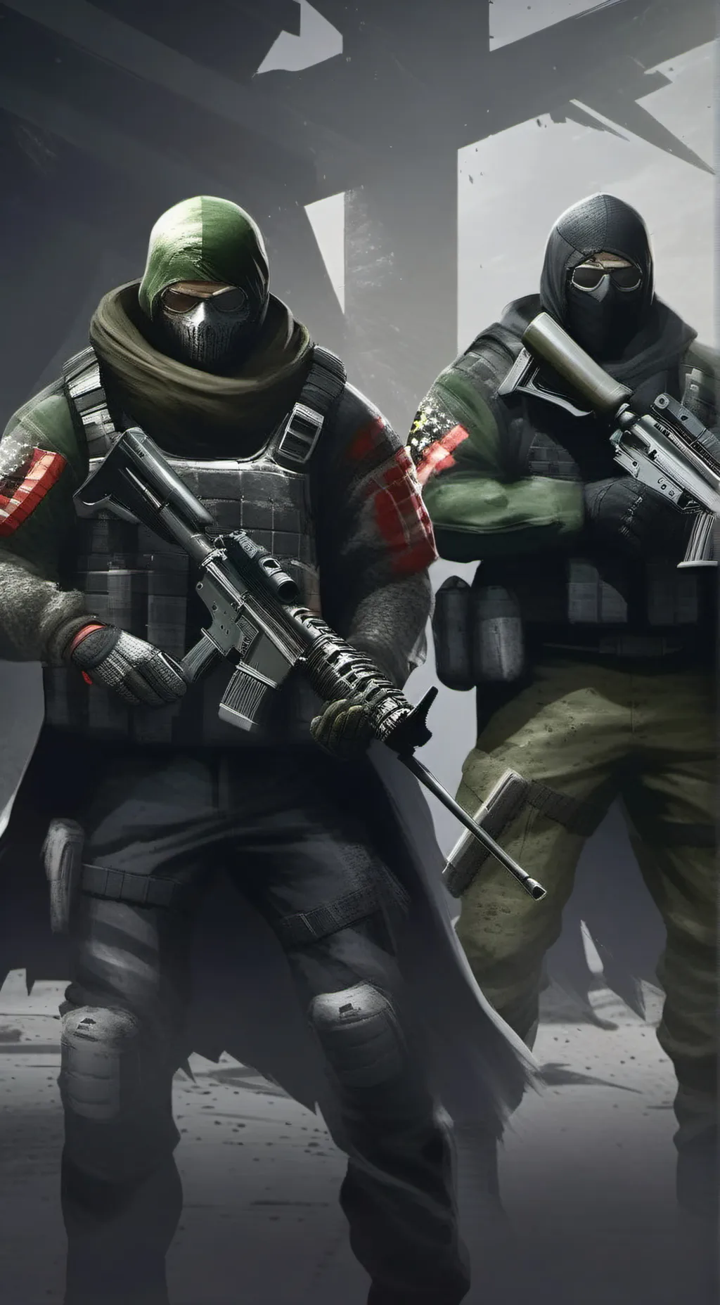 ai character: EFT Trio background