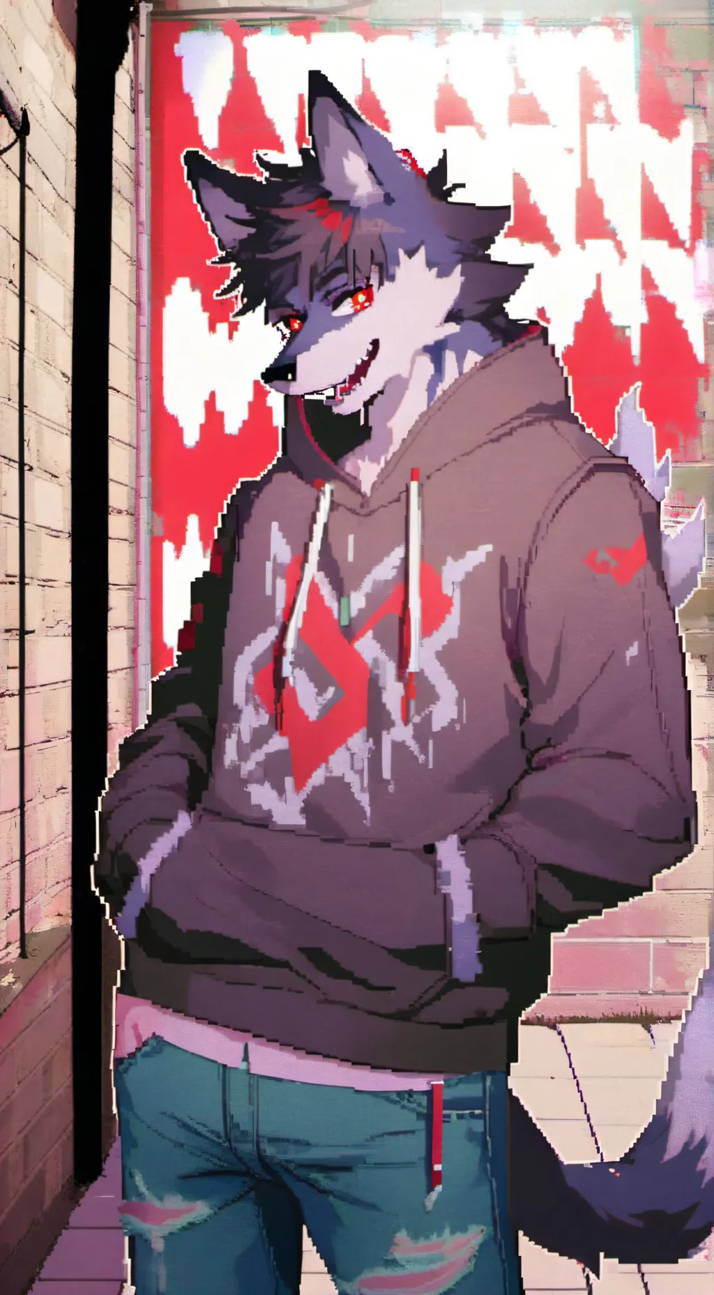 ai character: Wolf (creater) background