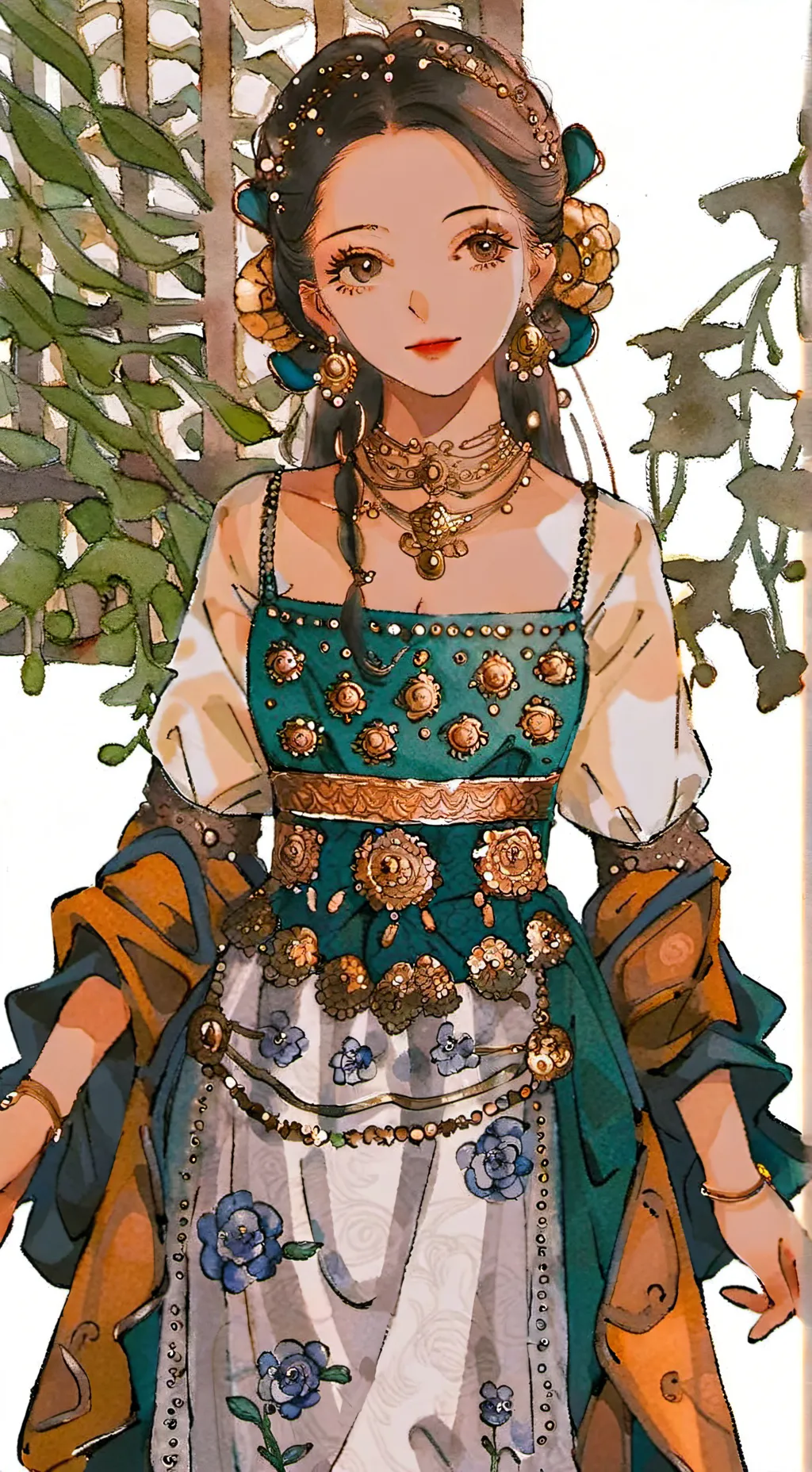 ai character: Not sus maid background
