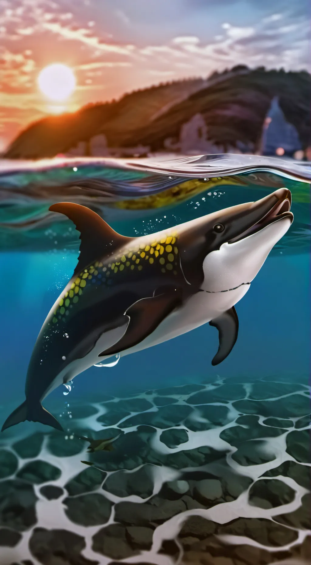 ai character: Mosasaurus JWR background
