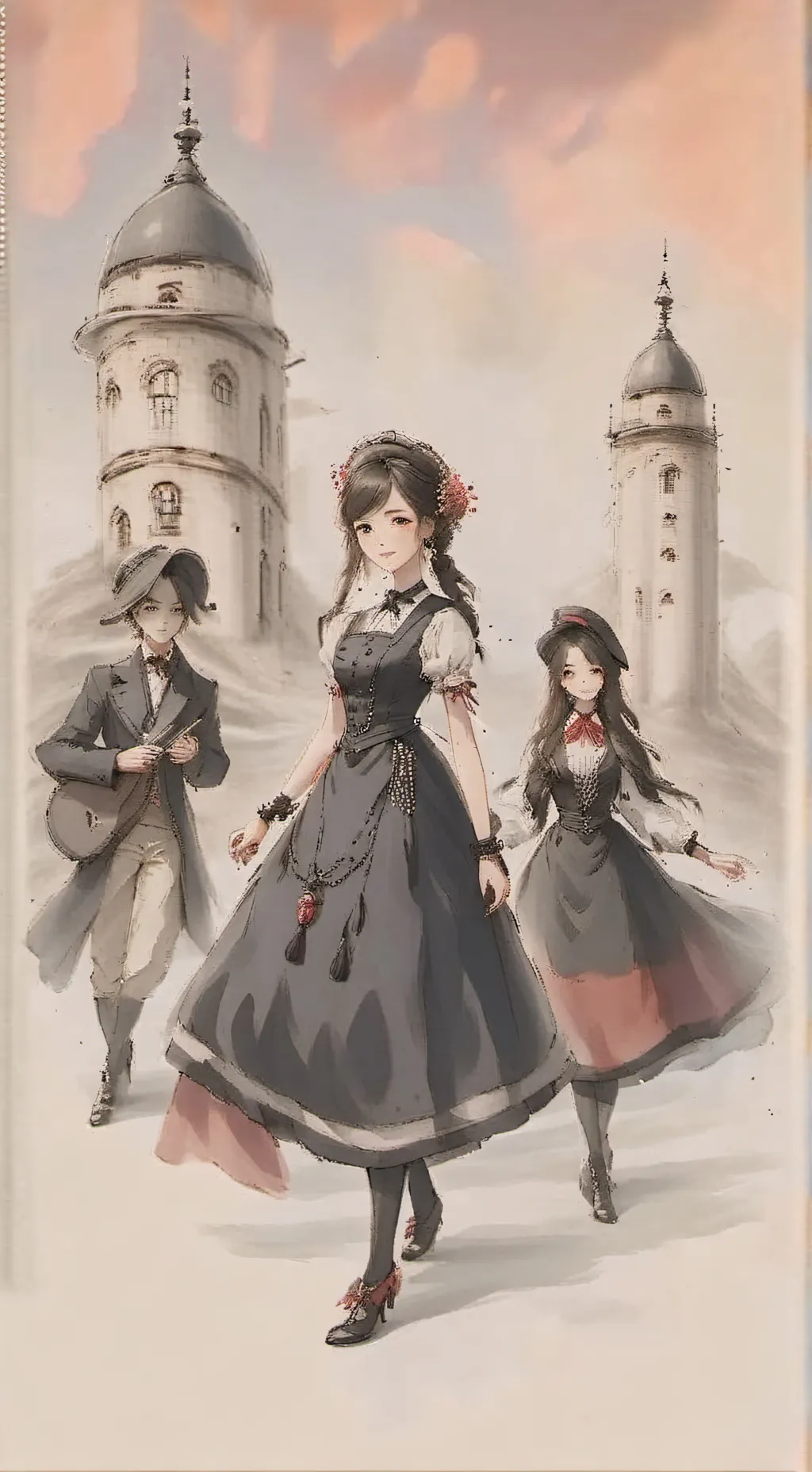 ai character: Rise to Royalty background