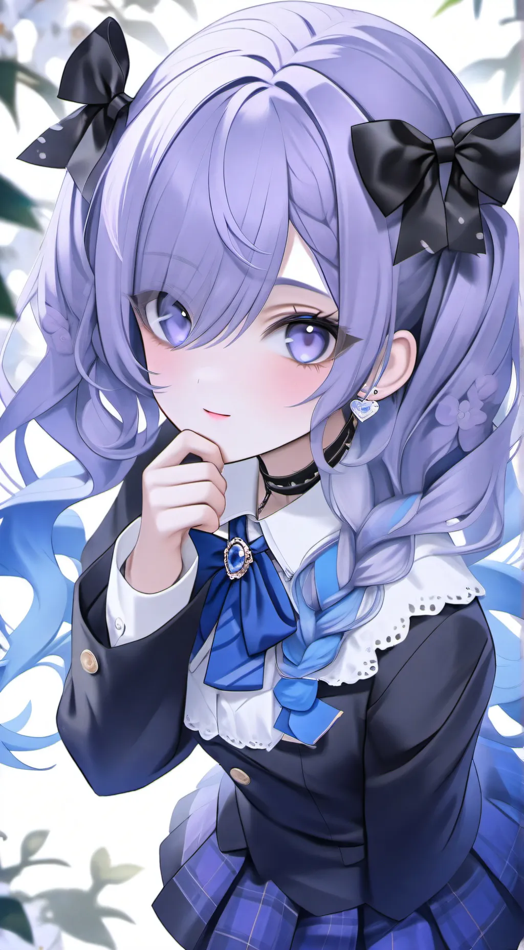 ai character: tu amiga 💜 background