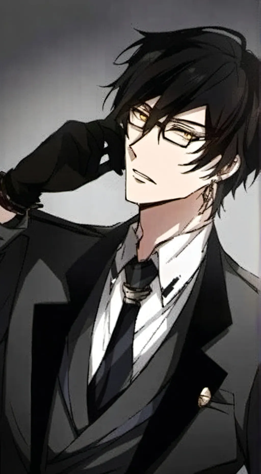 ai character: ༻𓊈𒆜Austin 𒆜𓊉༺ background