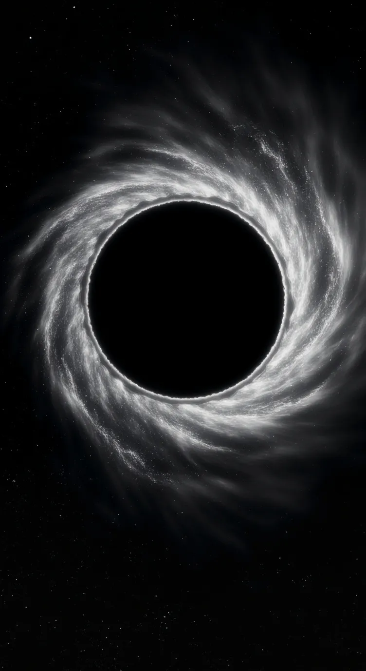 ai character: Ppt vs black hole background