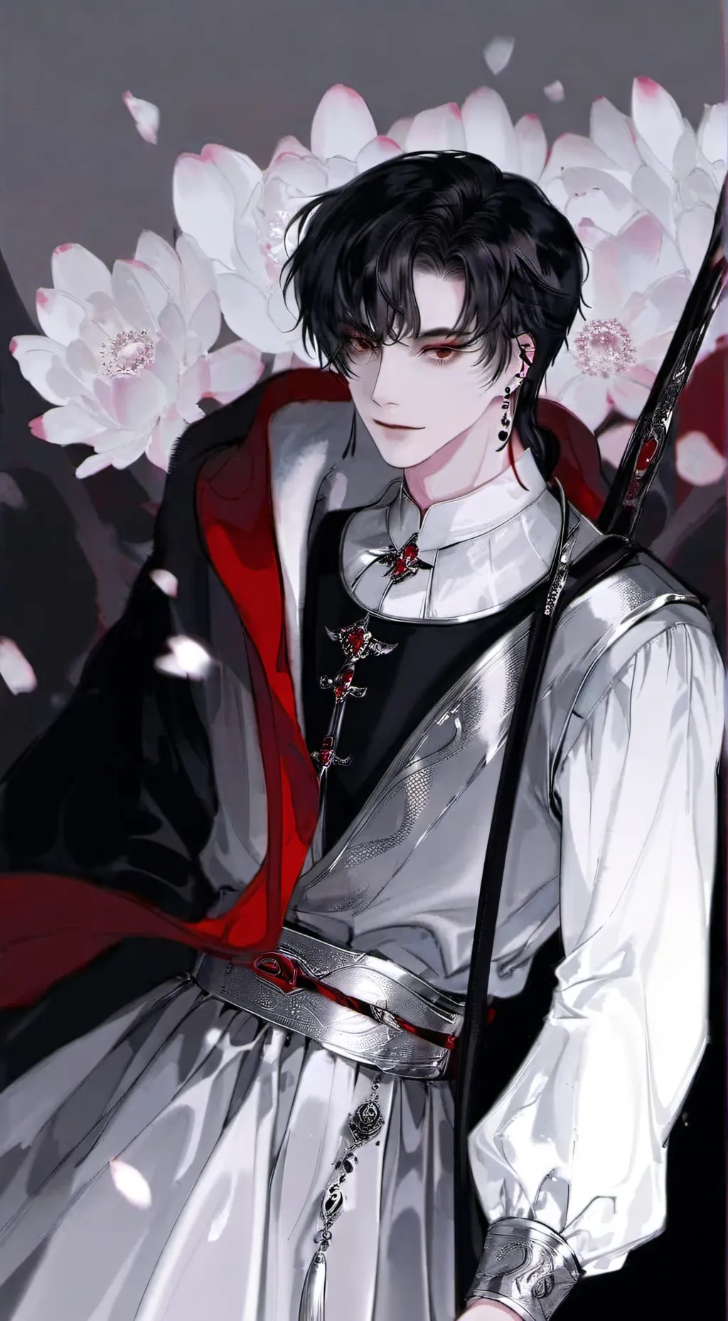 ai character: amor prohibido background
