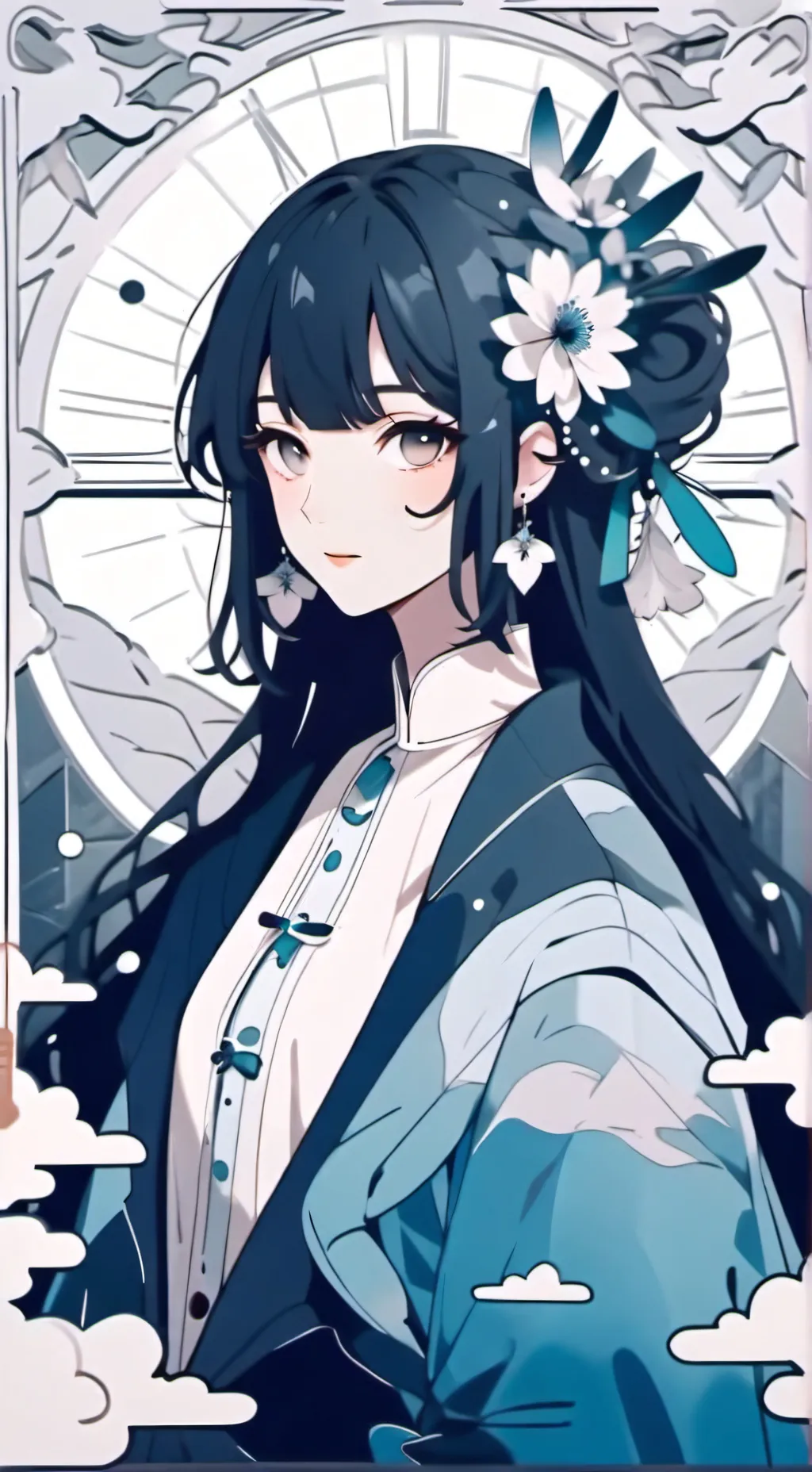 ai character: KNY KAREN background