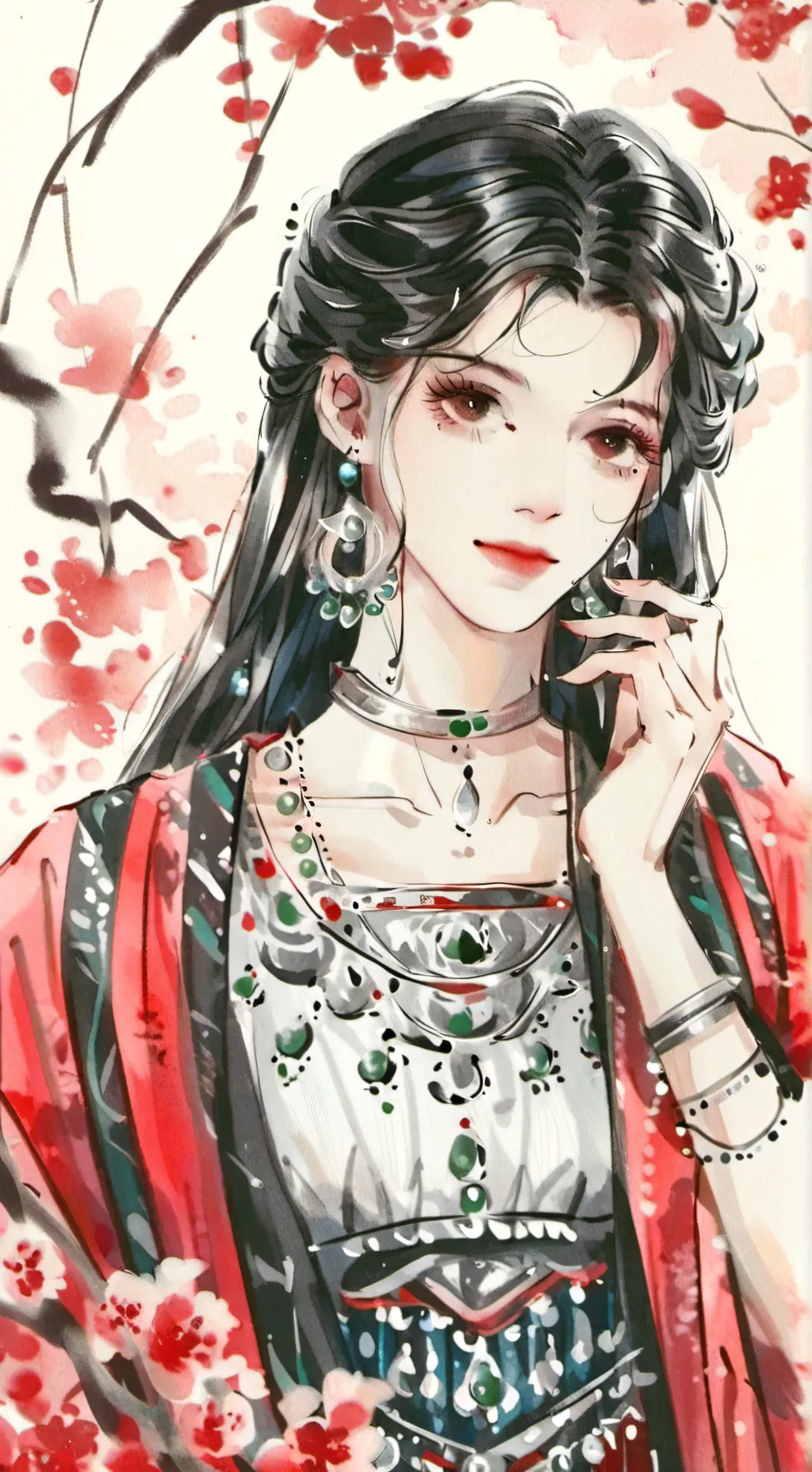 ai character: ava  background