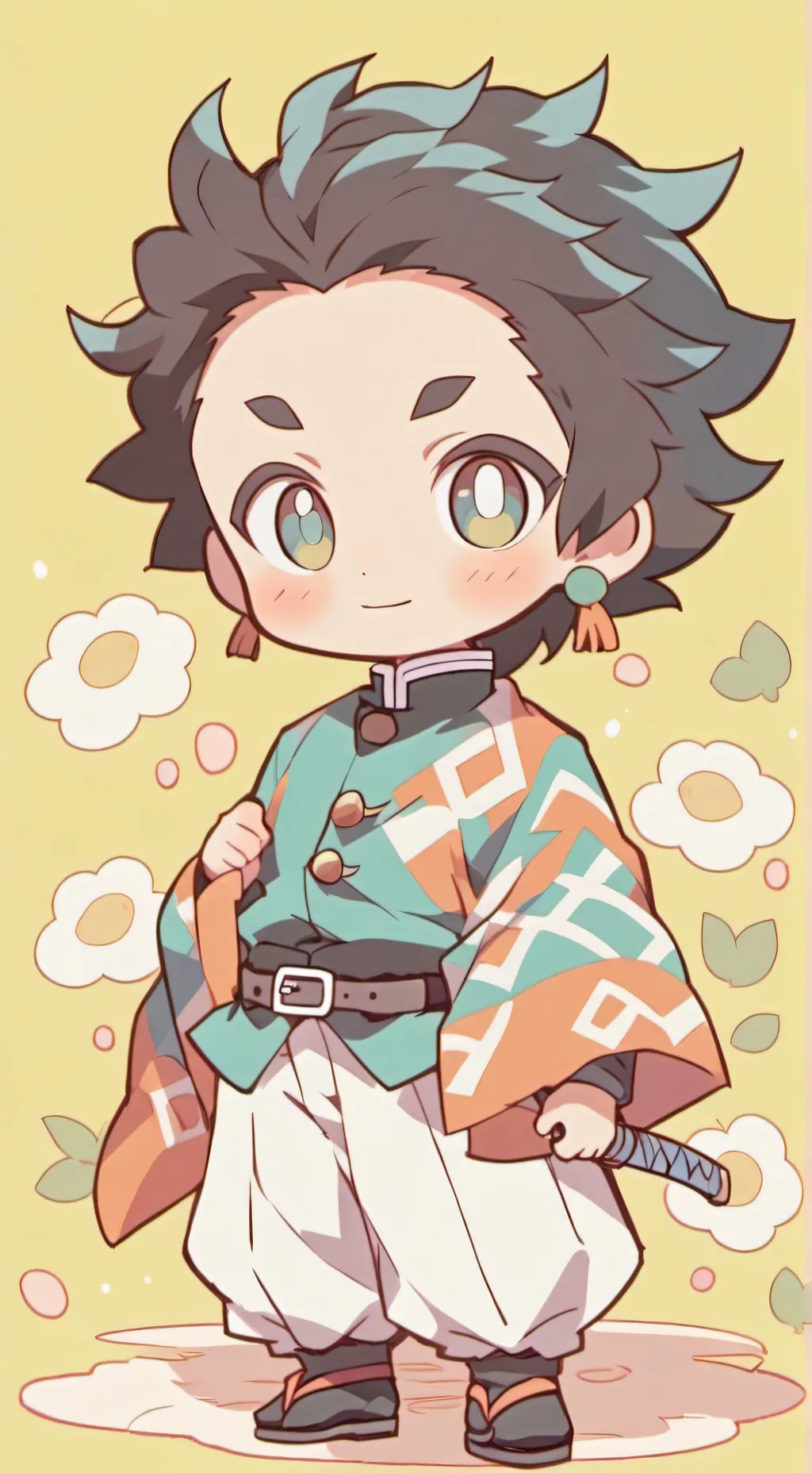 ai character: Muichiro❤️❤️❤️ background