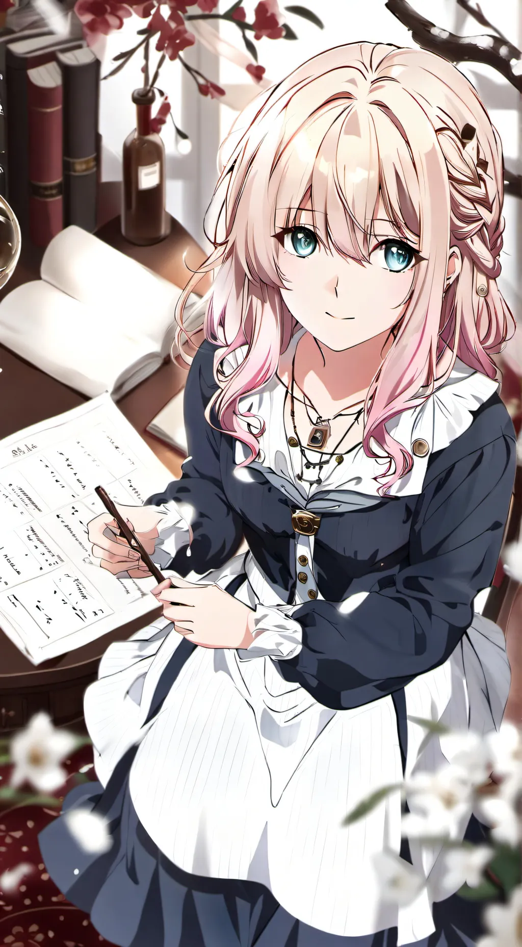 ai character: Amara Elowyn Vale background
