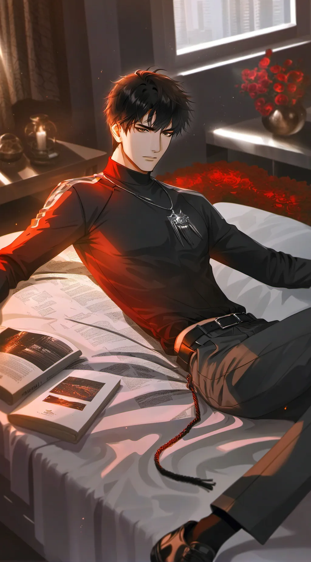 ai character: 💸Elliott 💸 background