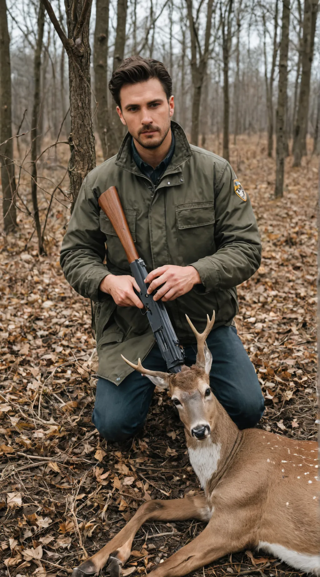 ai character: Deer hunter background
