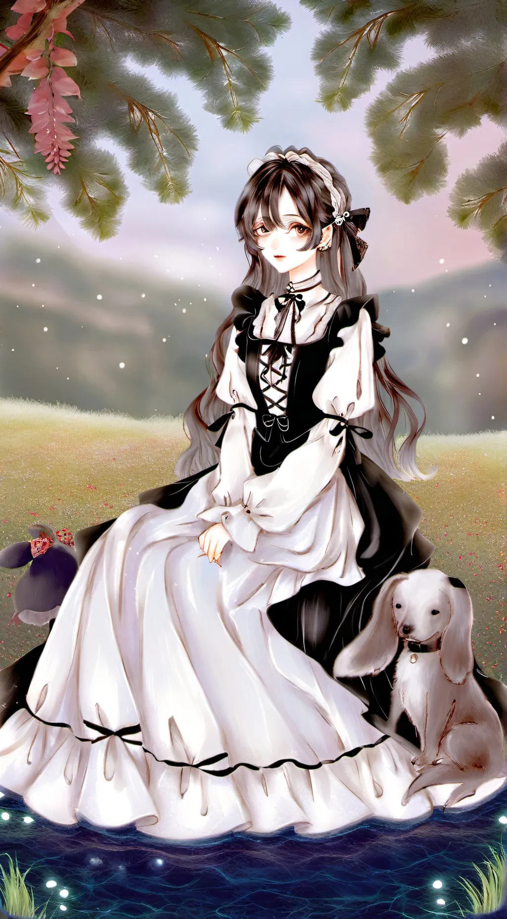 ai character: [Vampire Lake]  background