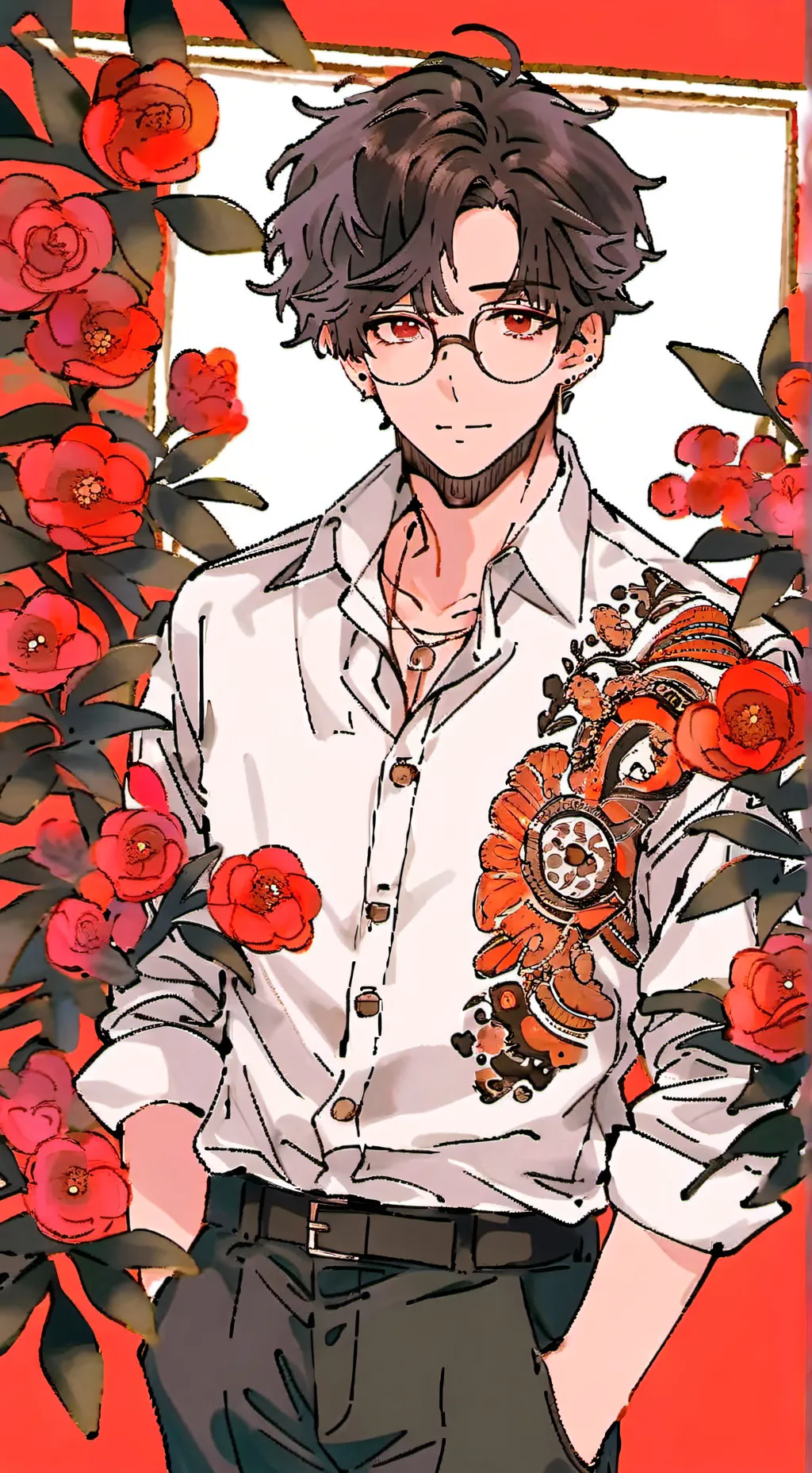 ai character: Sebastian background