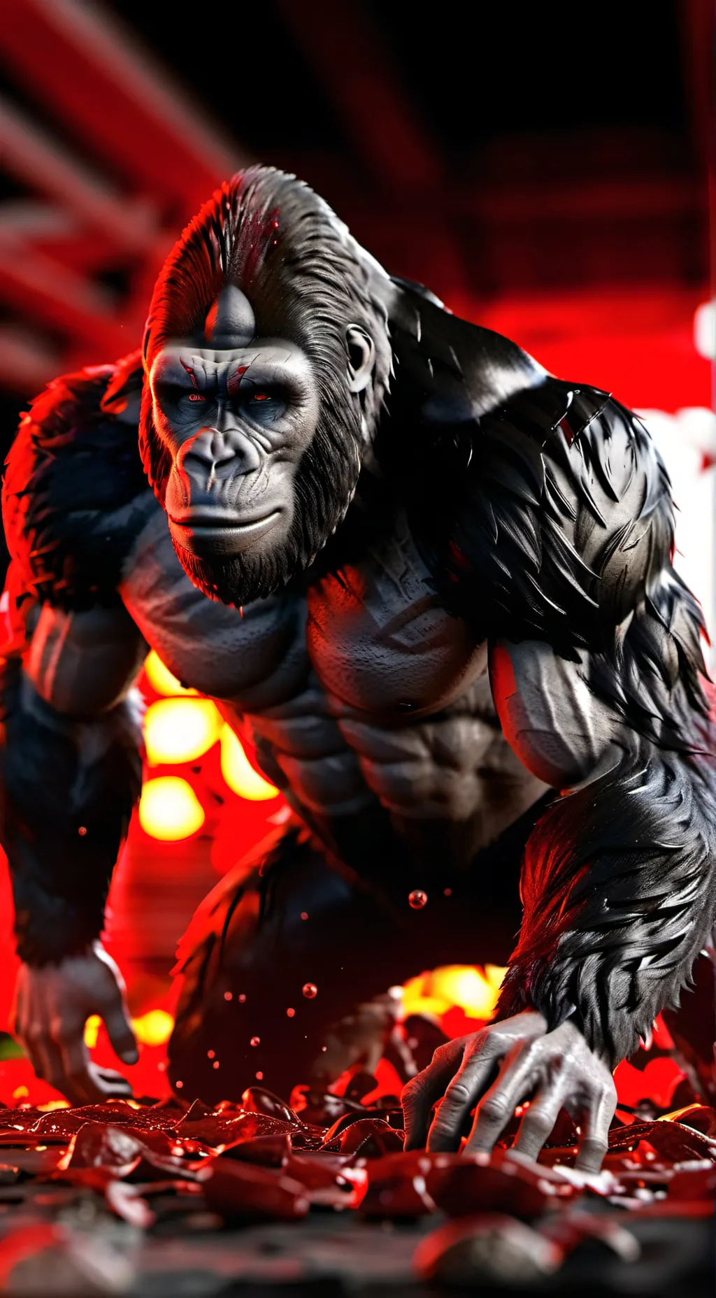 ai character: ♡`~Gorilla tag~`☆ background