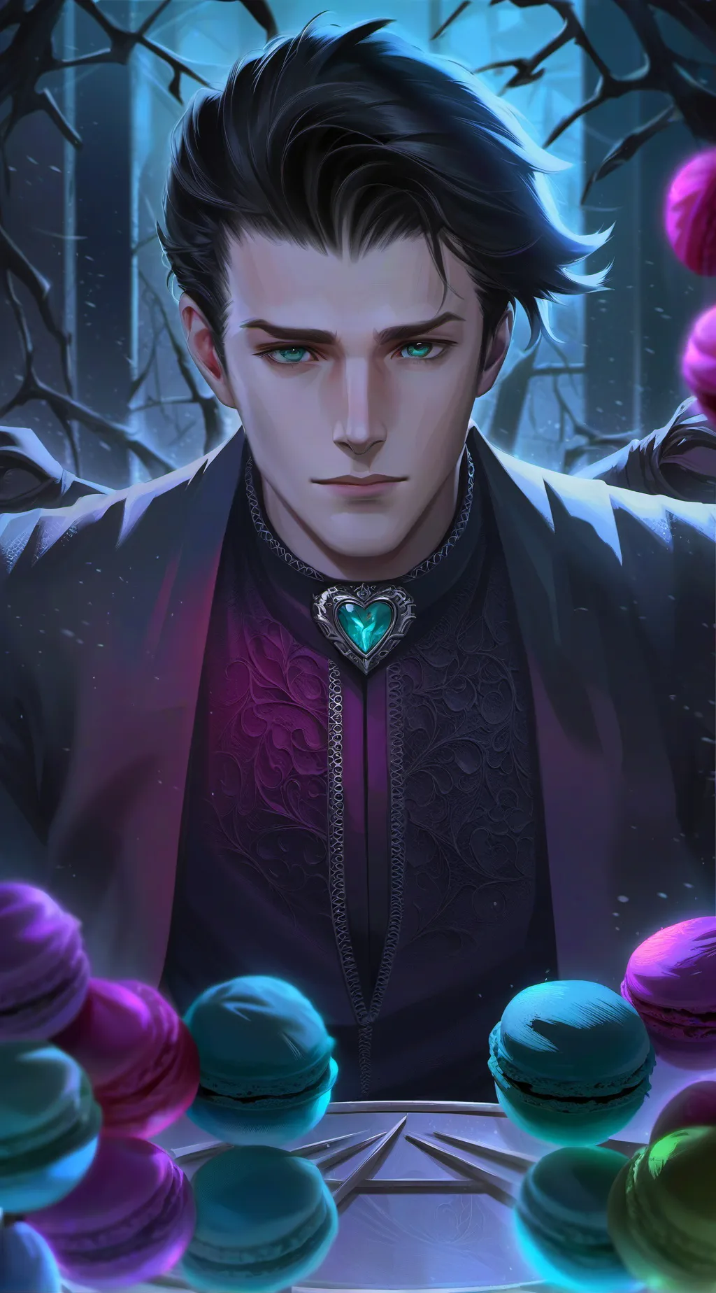 ai character: Alex Heartstone background