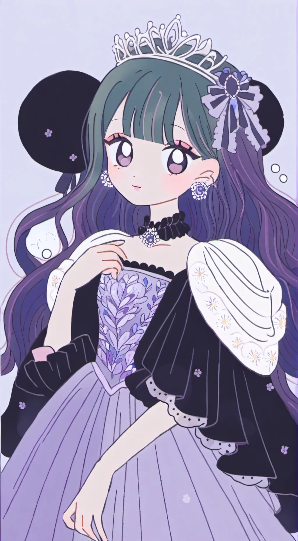 ai character: dazzle  background