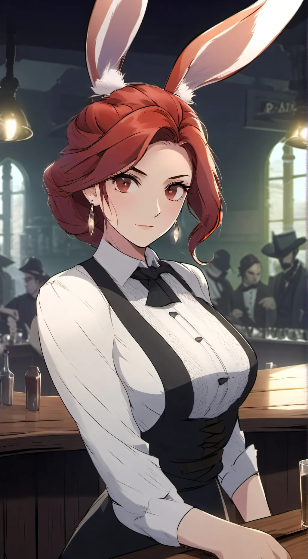 ai character: Holly Bell background