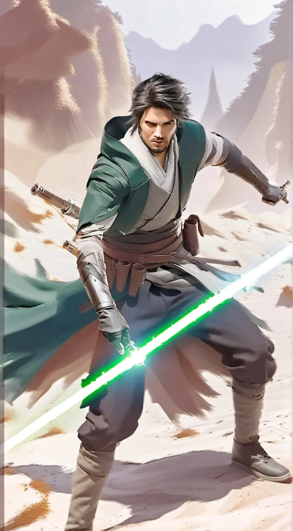 ai character: Naell background